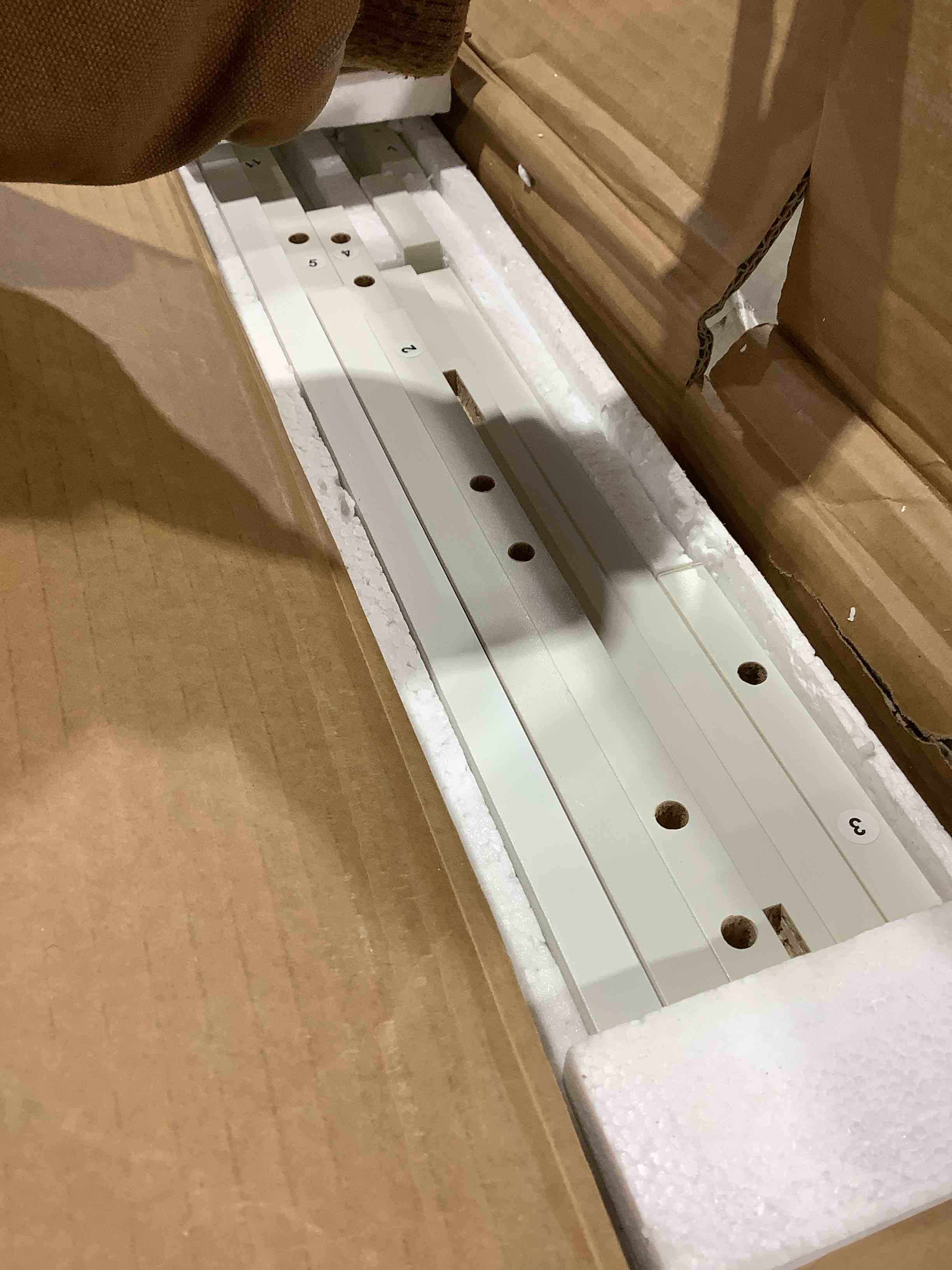 Condition photo showing Good Condition for Wall mounted storage cabinet WYWJHM154WH   white. 31.5" x 24.4" or 5.5 inch.