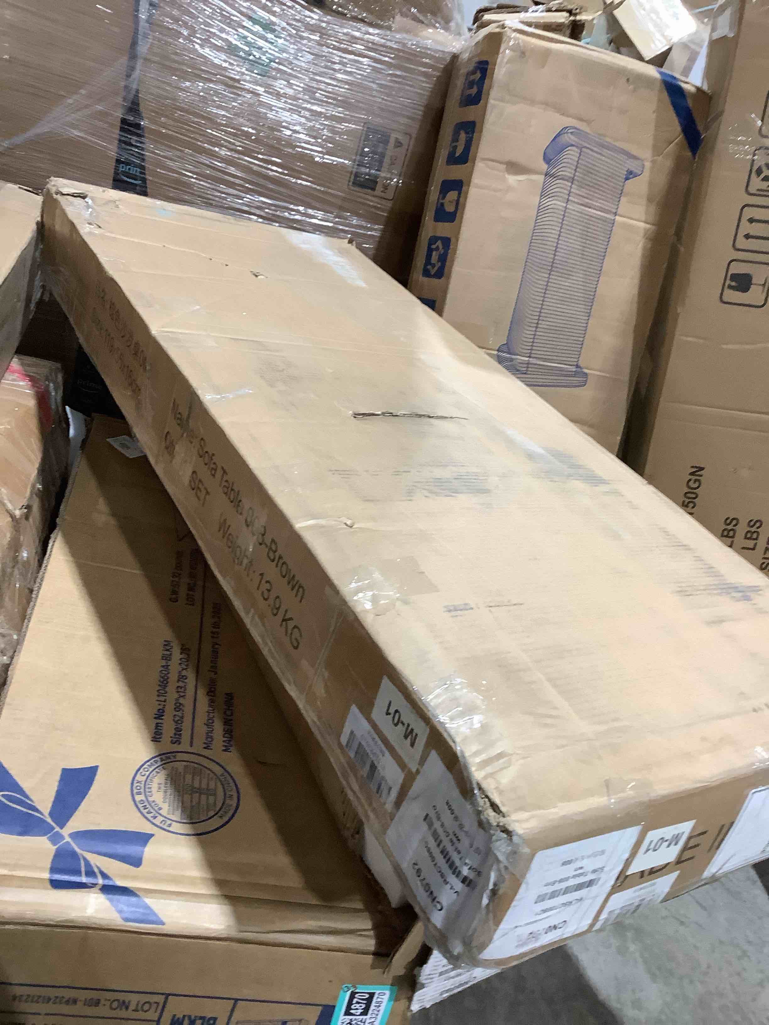 Condition photo showing Good Condition for Sofa Table 008 brown