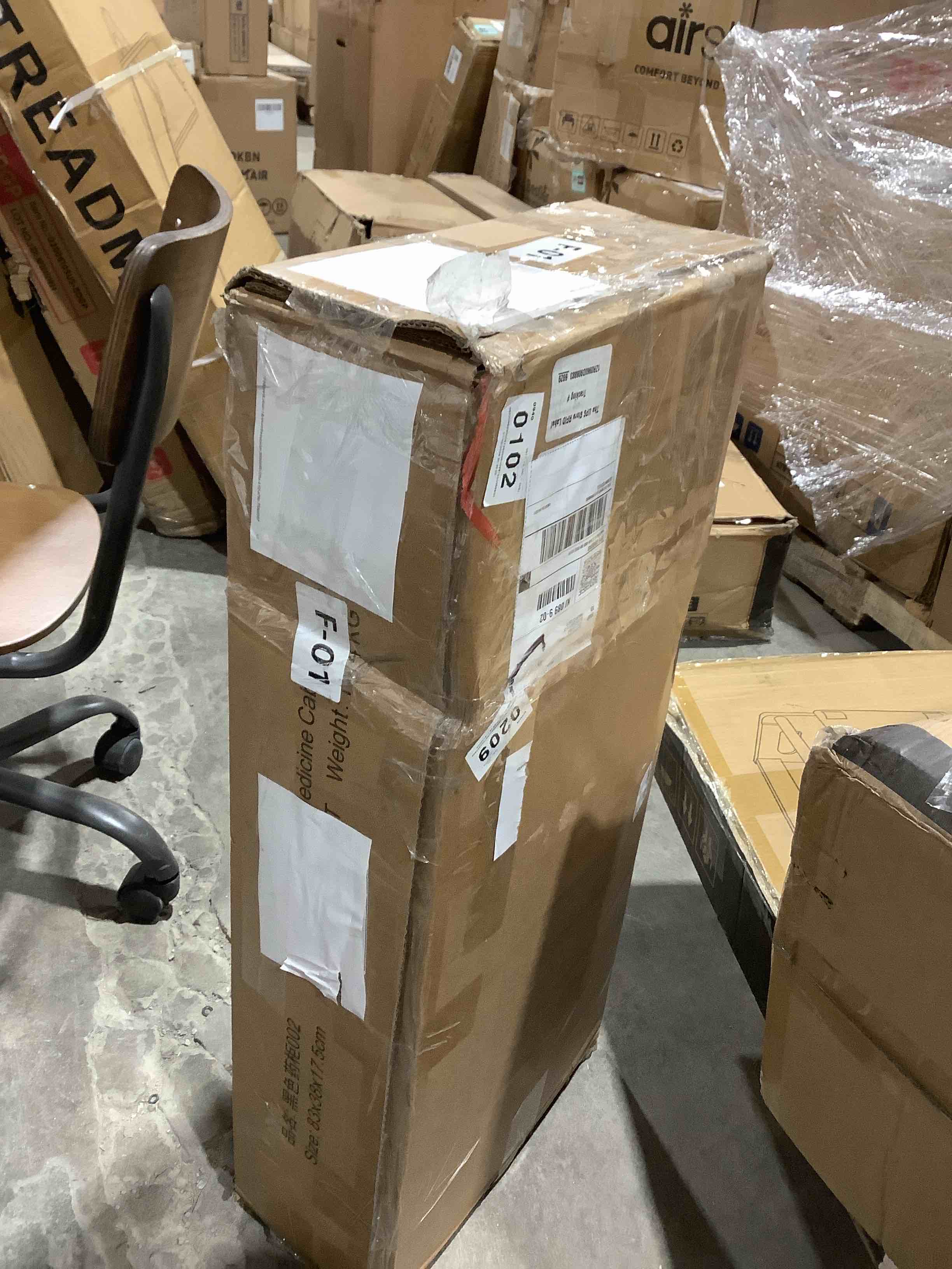 Condition photo showing Good Condition for Bathroom wall cabinet 24" x 30" small over the toilet storage cabinet black