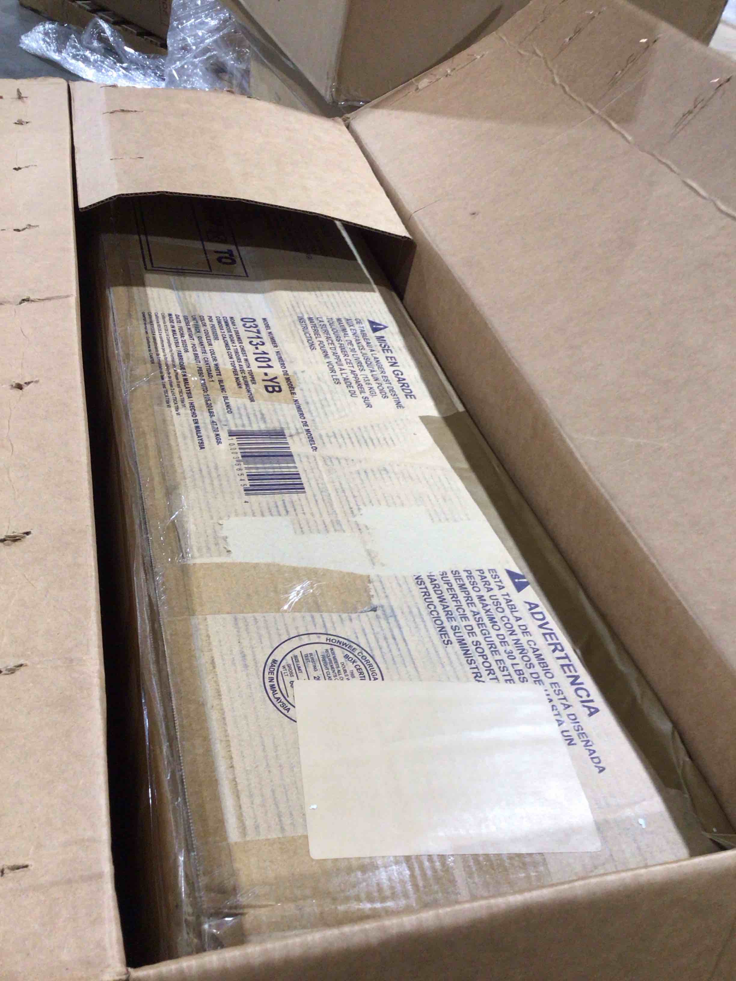 Condition photo showing Good Condition for Graco Noah 3 Drawer Dresser with Changing Table Topper and Interlocking Drawers - White