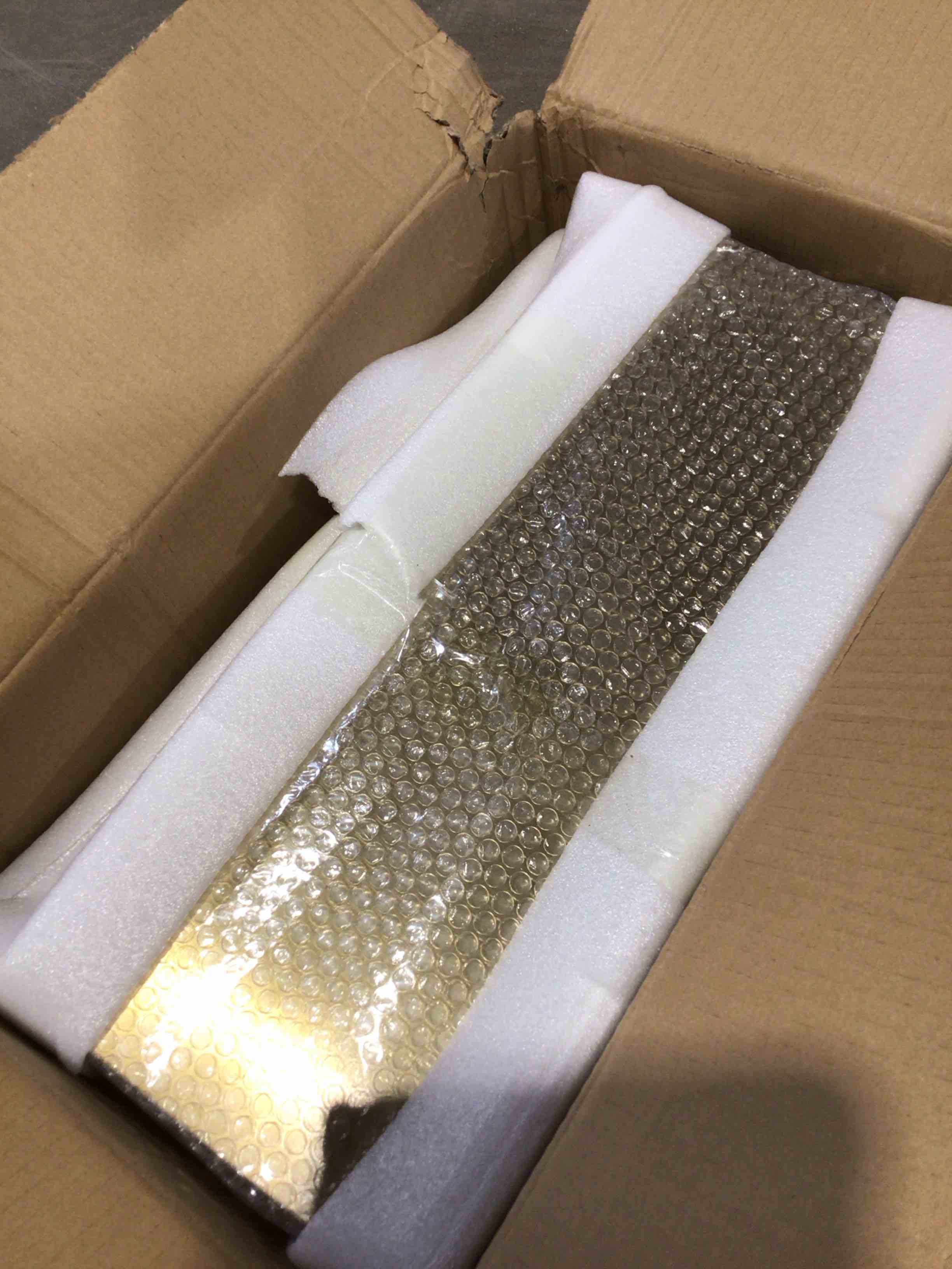 Condition photo showing Good Condition for 51” Modern rectangular coffee table, glossy faux marble table top 