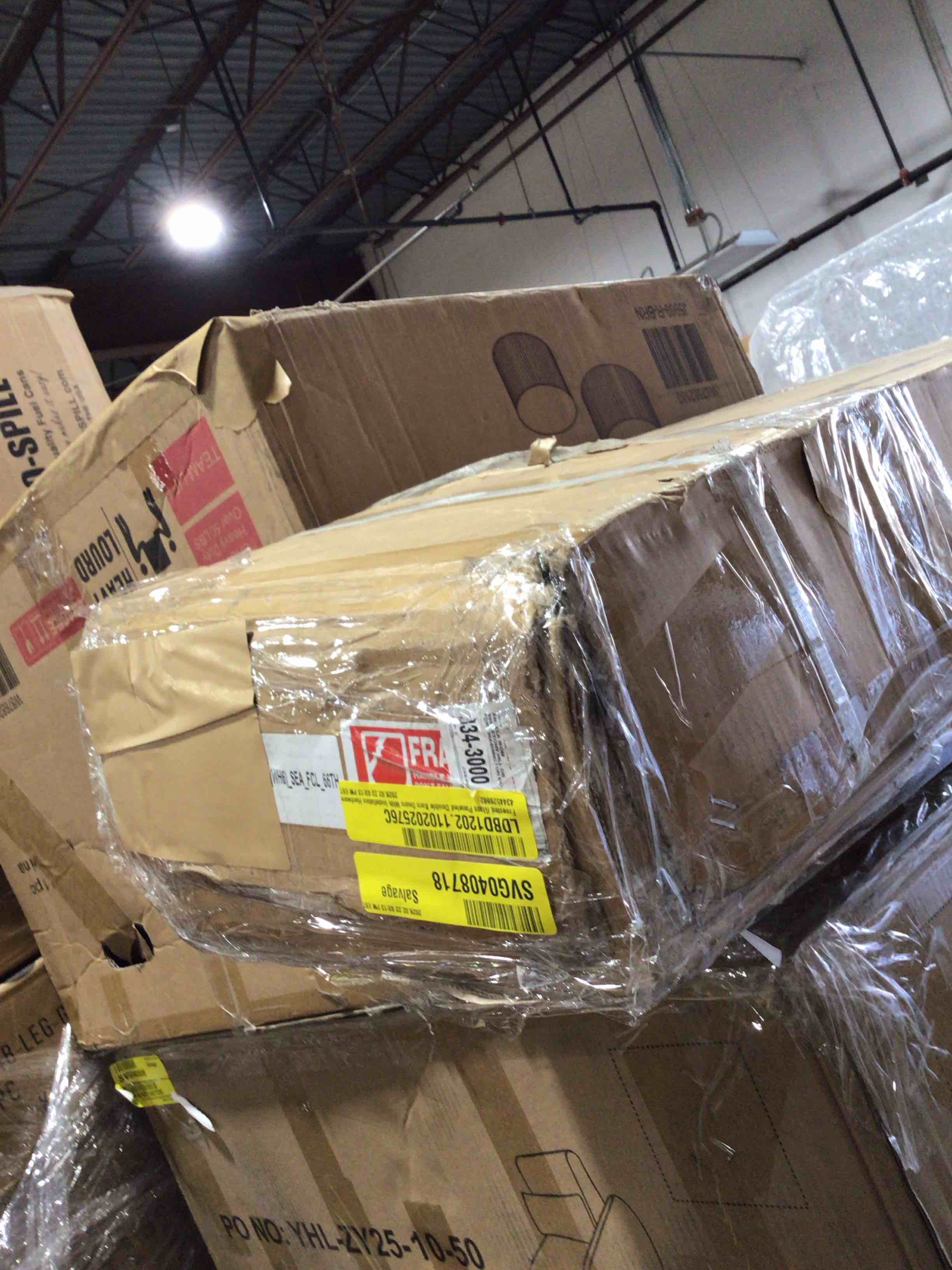 Condition photo showing Good Condition for Frosted glass paneled double barn, doors with insulation hardware