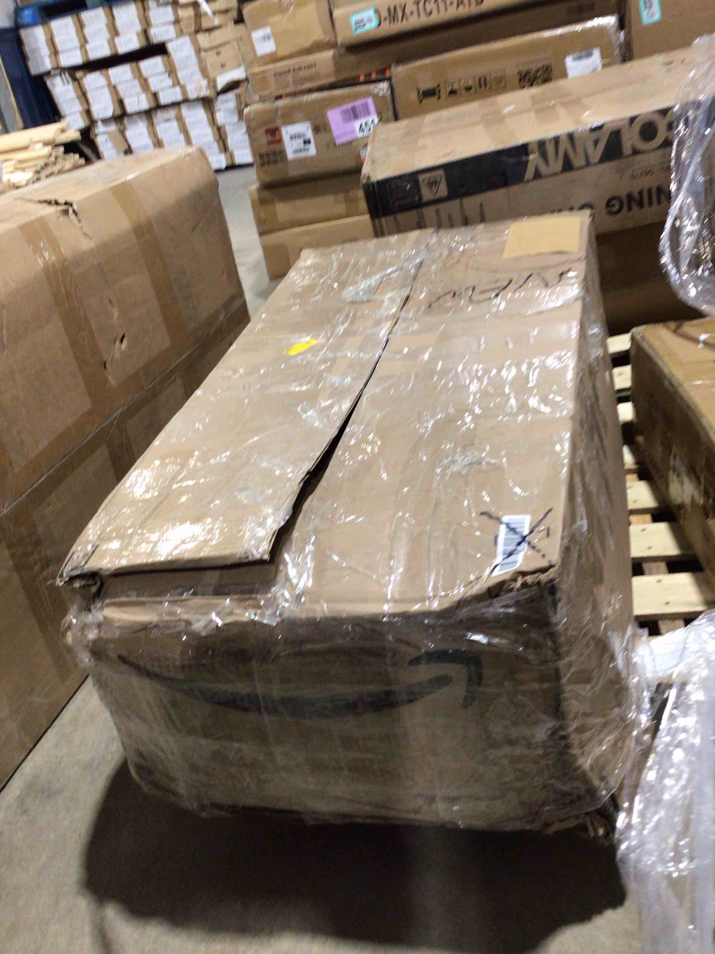 Condition photo showing Good Condition for Cesiro 34.6 inch wide storage sideboard with drawers in height adjustment