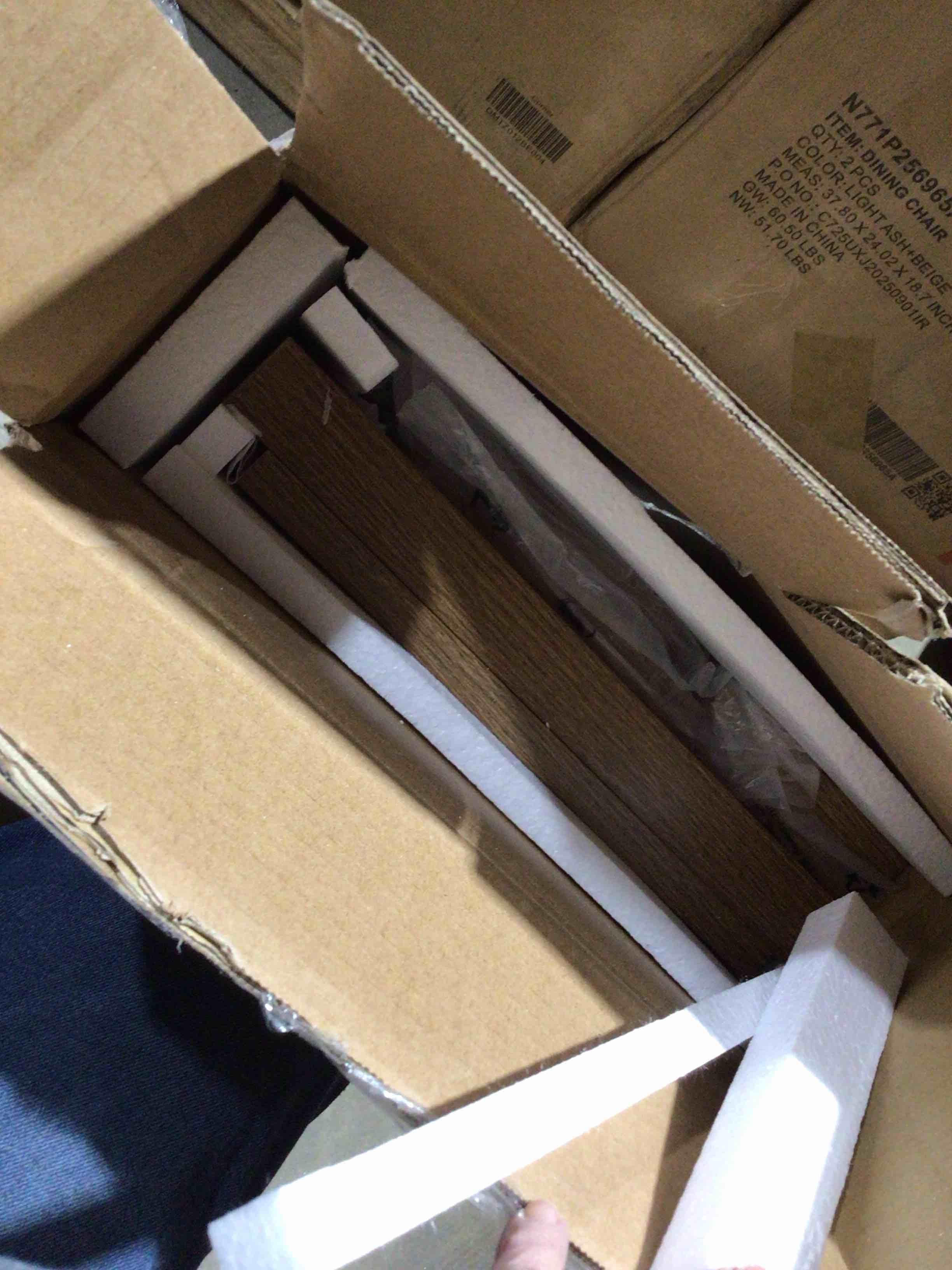 Condition photo showing New/Like New for Side End Table, Wooden 2-Tier Rustic Besides Sofa Table 