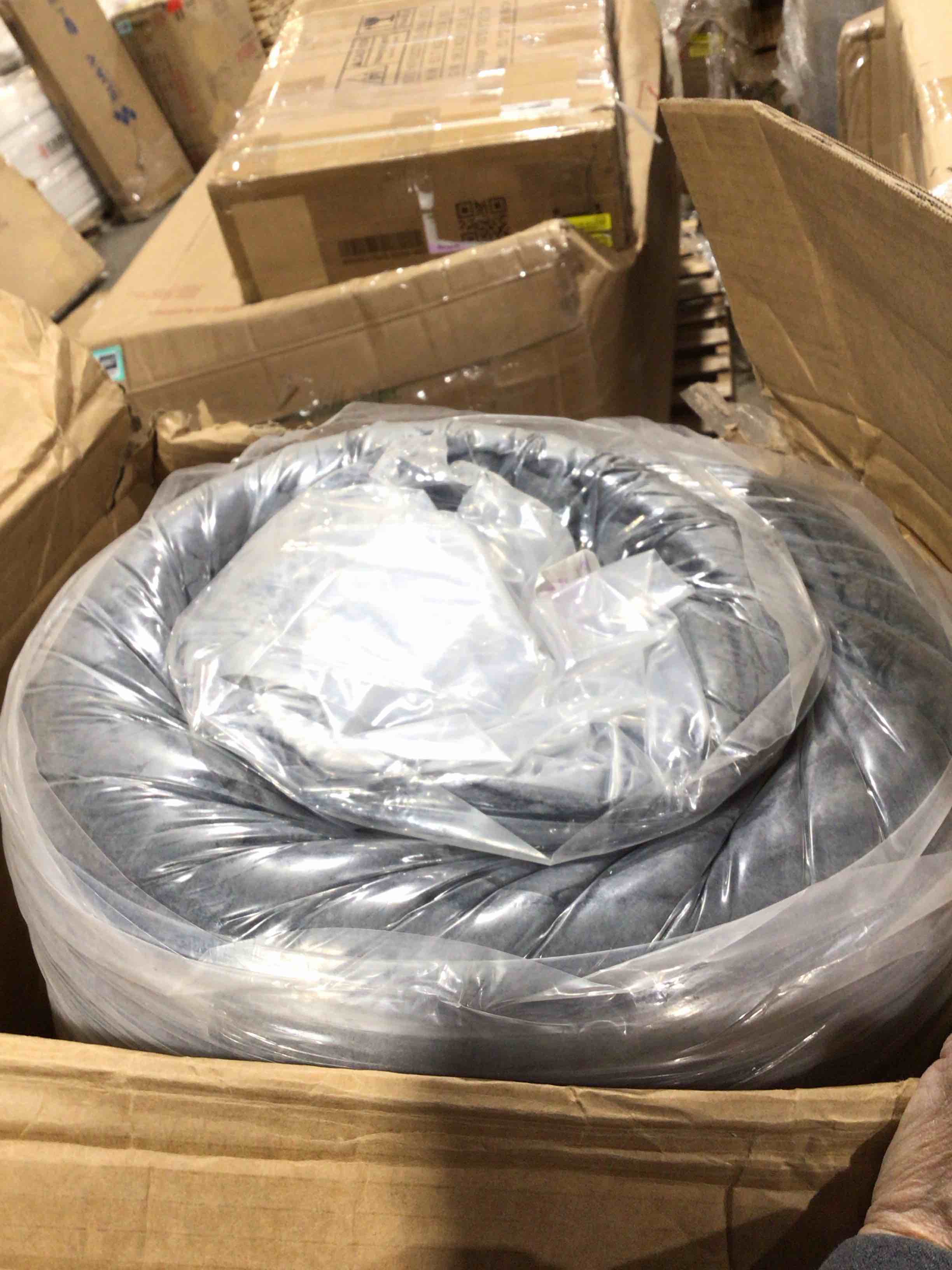 Condition photo showing New/Like New for King Size Gray 12” Mattress MX – XU – 2601 – GRAY