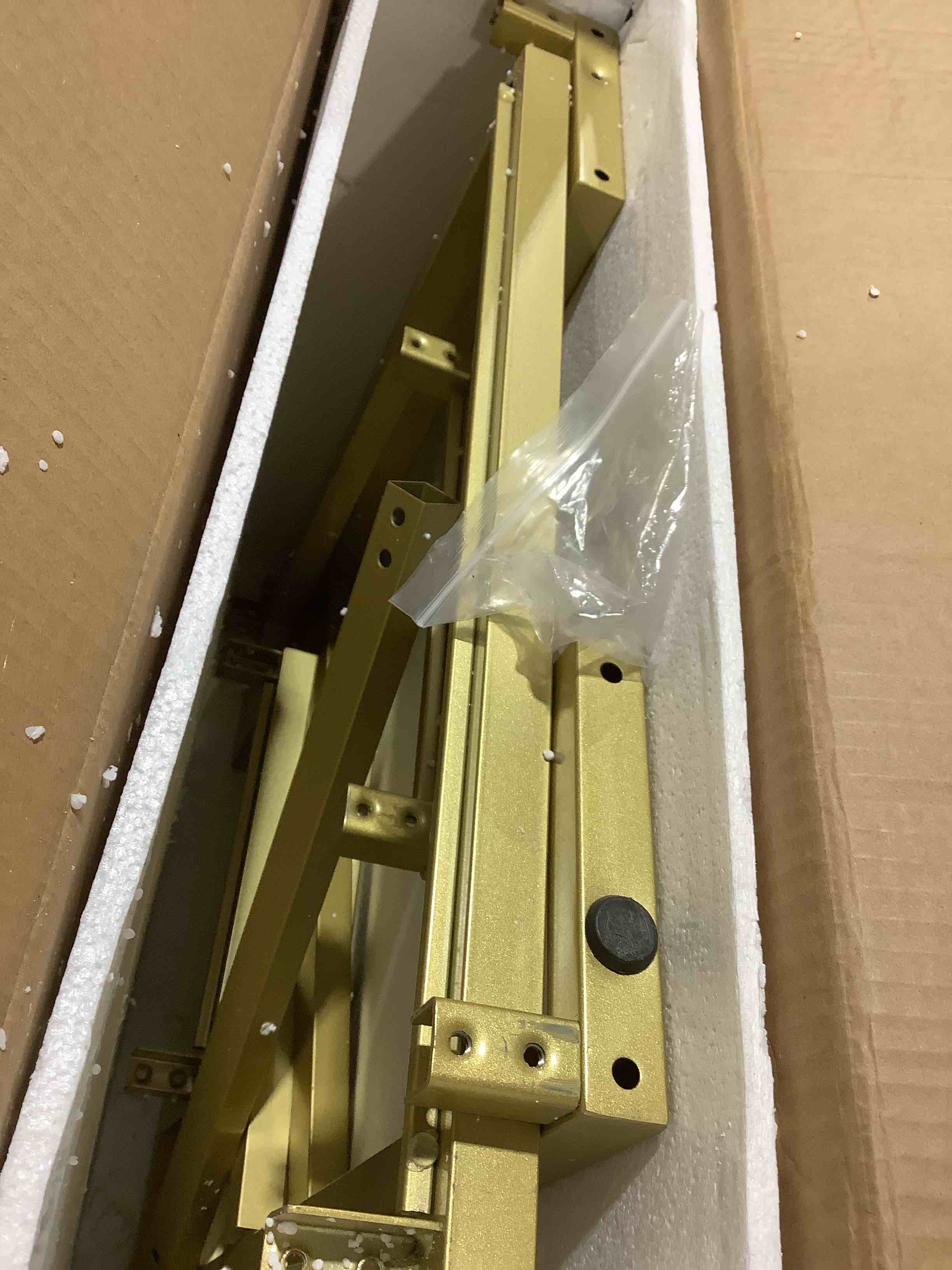 c014b leg gold table base and legs only