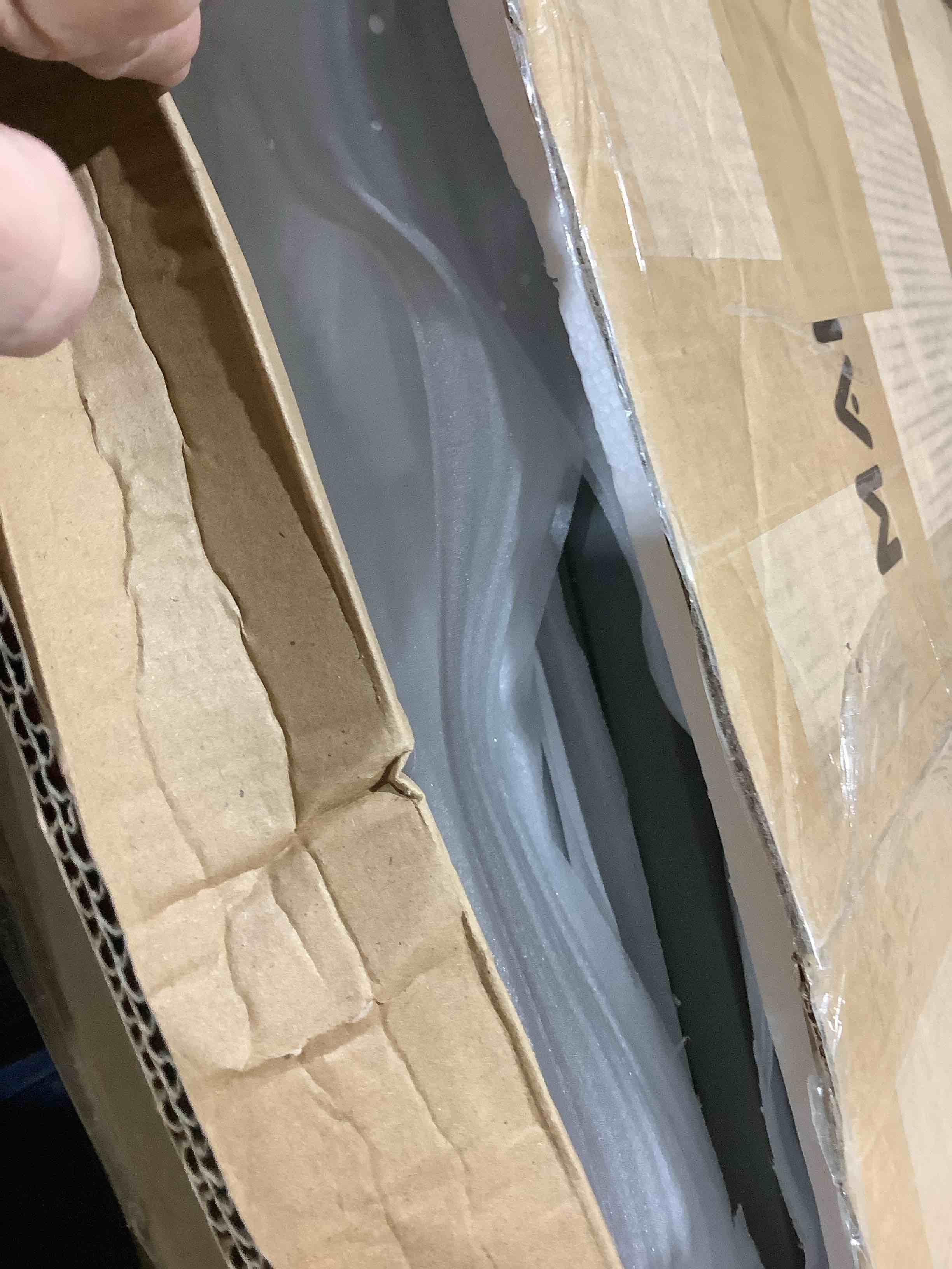 Condition photo showing Good Condition for Evonest crib multifunctional safe material stable easy to install, gray