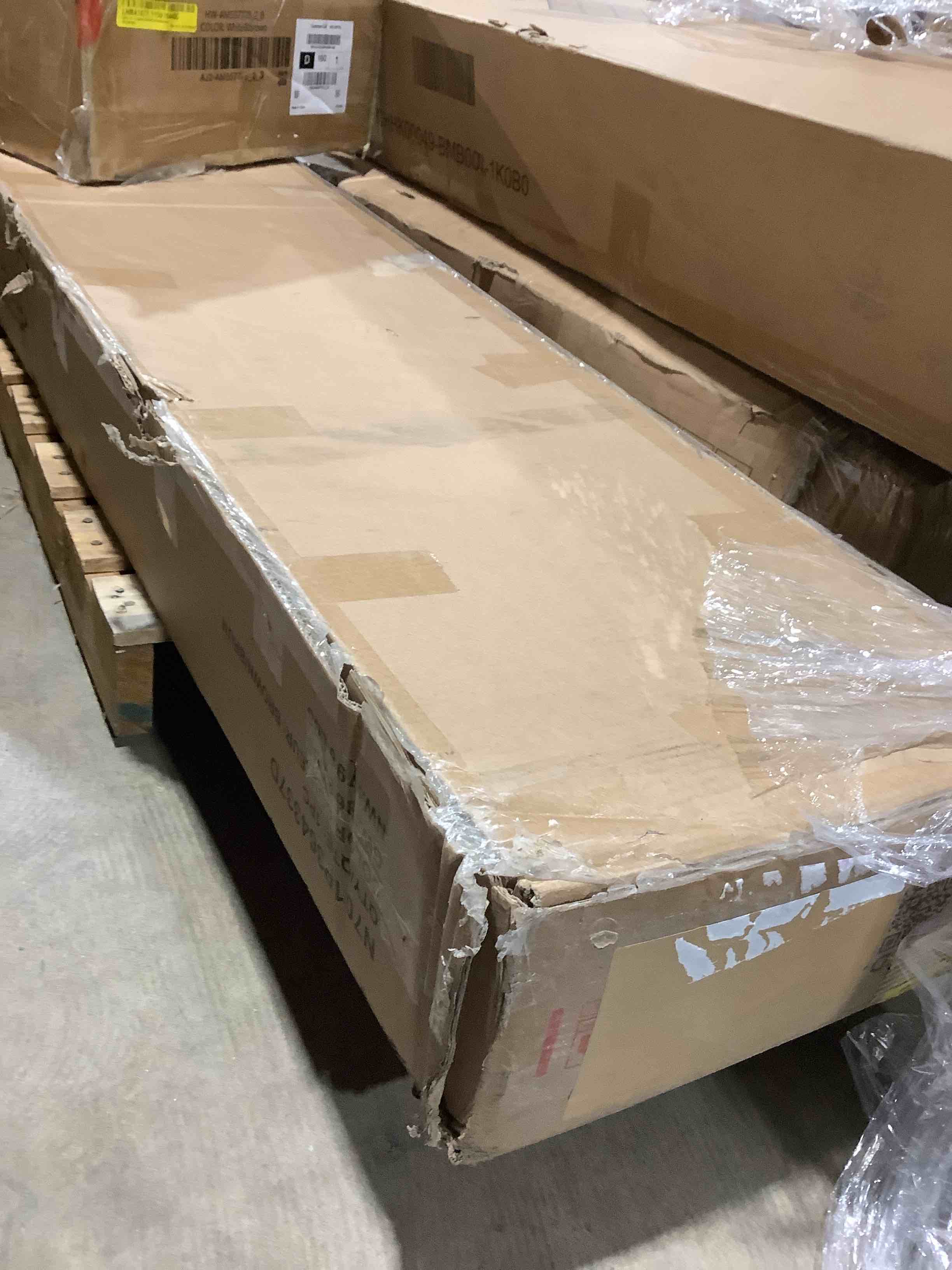 Condition photo showing Good Condition for Virginia wooden standard bed with traditional tall headboard