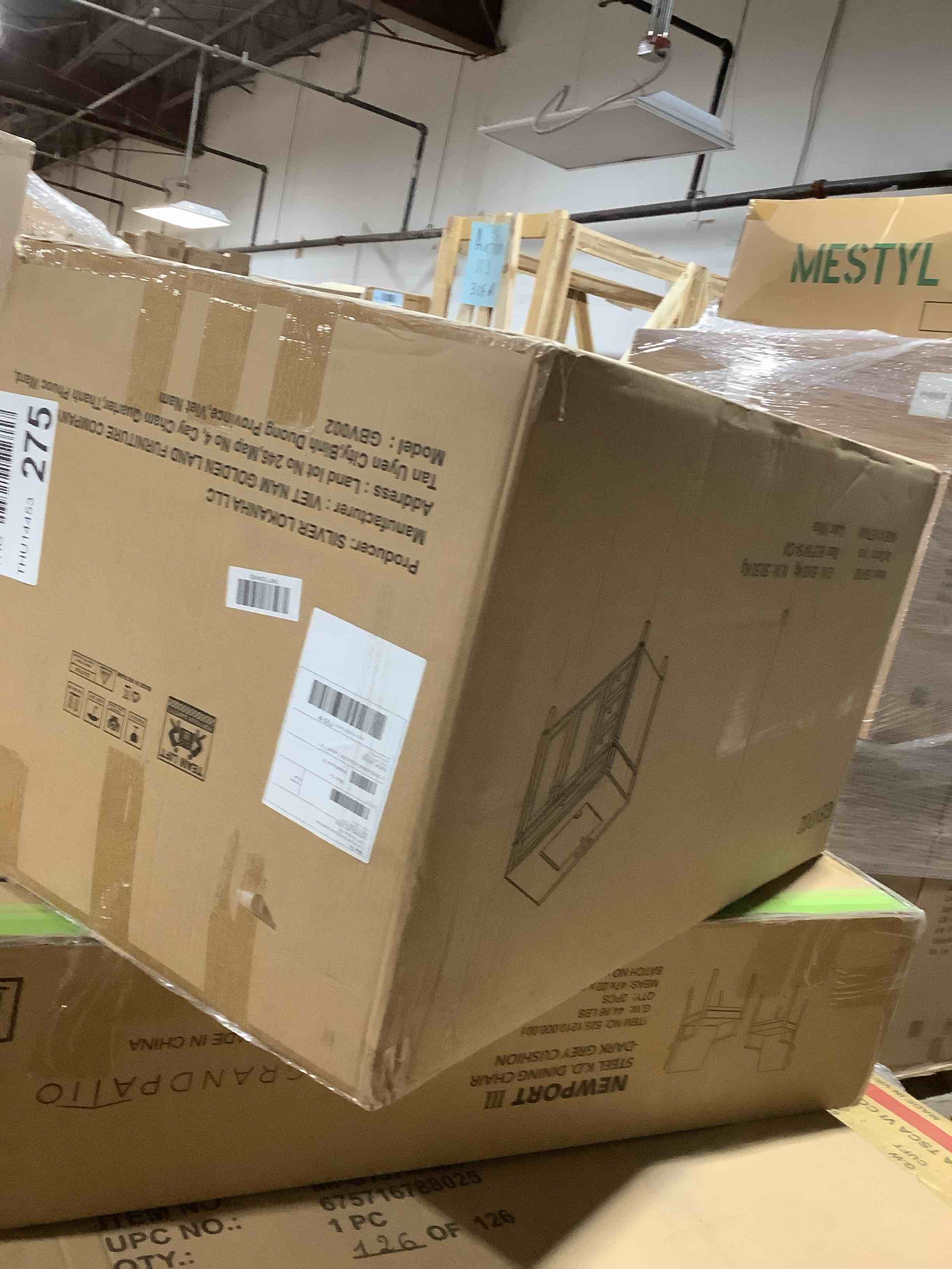 Condition photo showing Good Condition for Luxurious bathroom vanity with four side drawers and two cabinet doors 