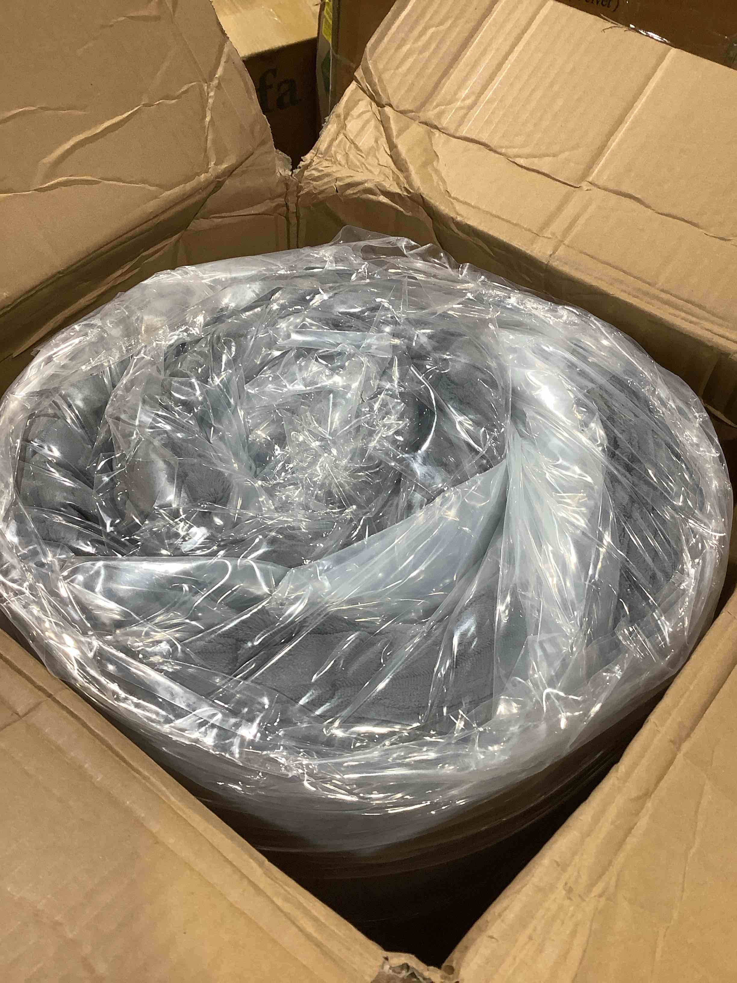 Condition photo showing Good Condition for Right Compression Sofa Ssm003gy-b dark grey, incomplete 