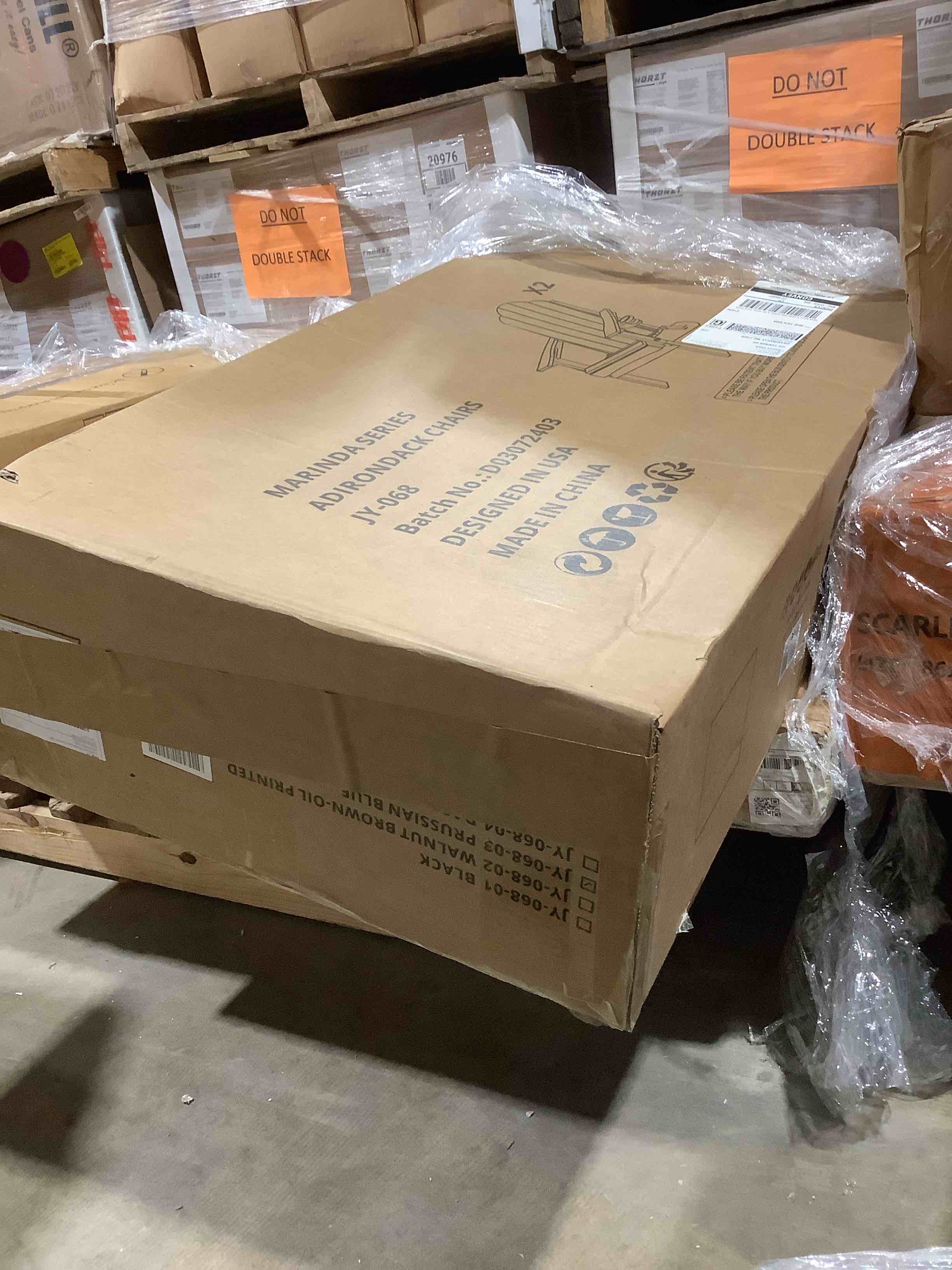 Condition photo showing Good Condition for Marinda Series Adirondack Chairs, Prussian Blue