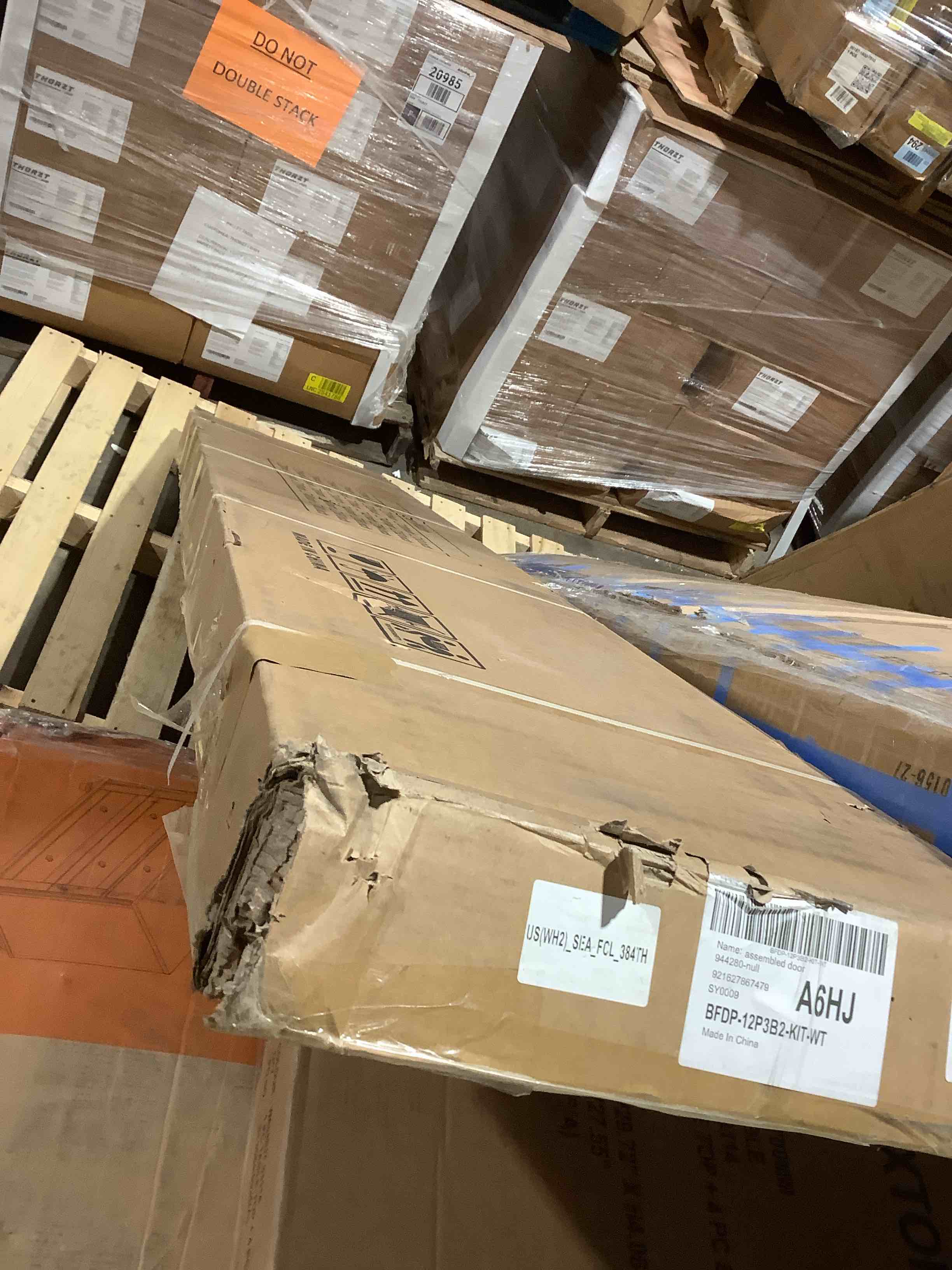 Condition photo showing New/Like New for Double 12" Closet Pantry Laundry Doors-Smoothly and Quietly