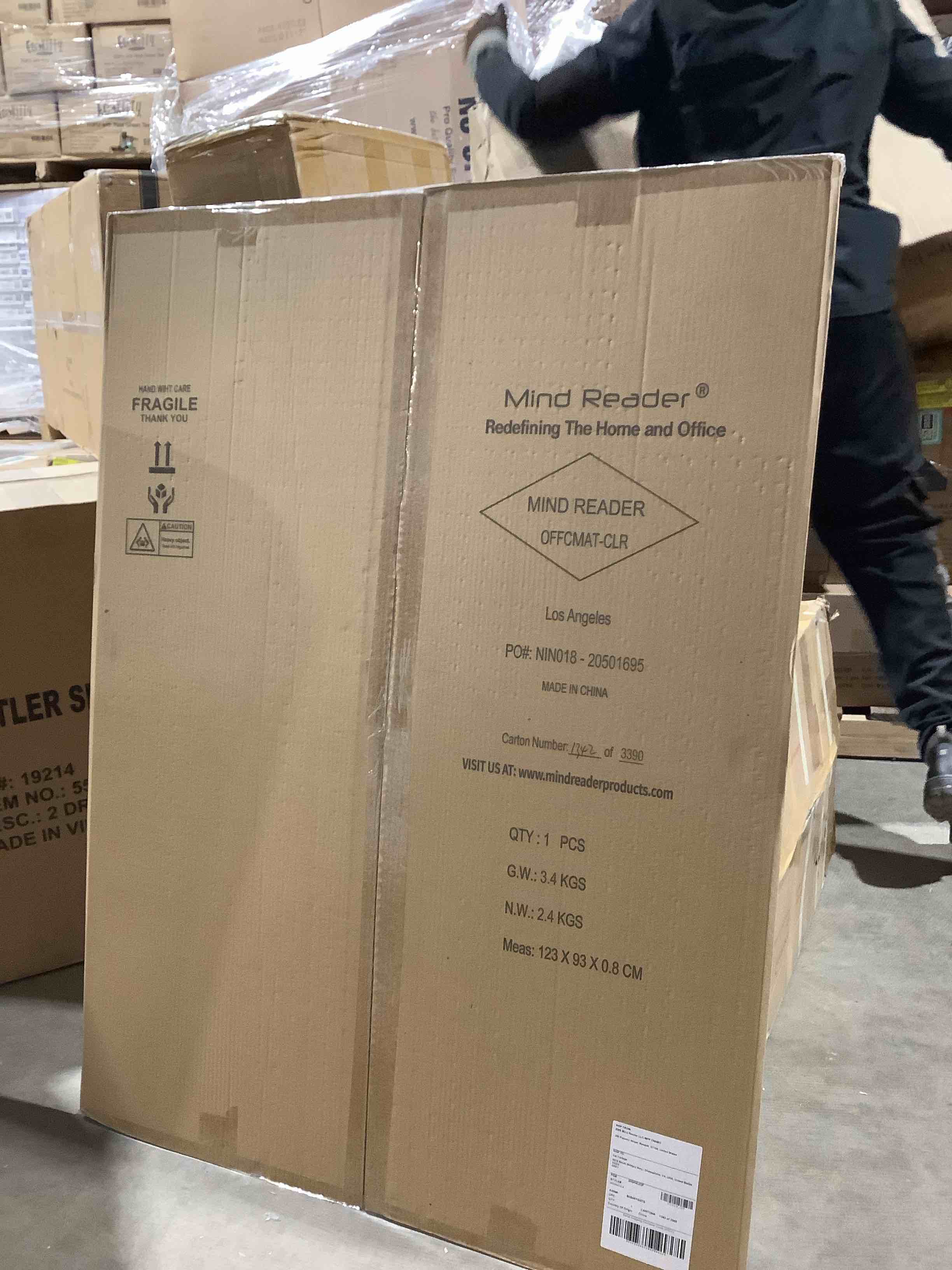 Condition photo showing New/Like New for Mind, reader office map clear