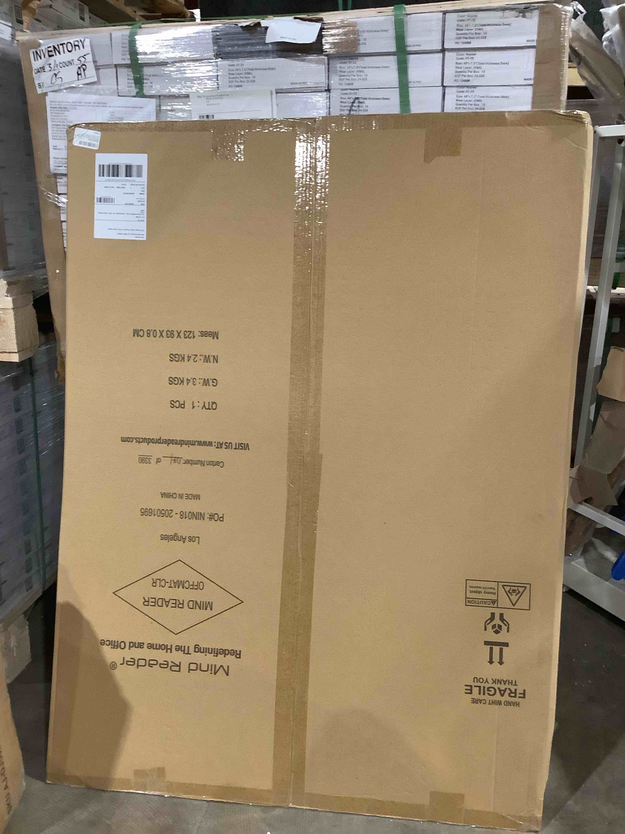 Condition photo showing New/Like New for Mind Reader Mat clear