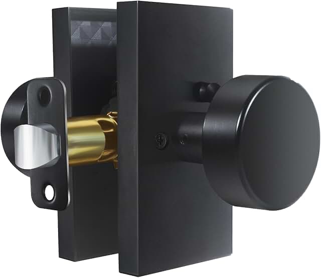 Coolnews Modern Grace Series Metal Passage Door Knob