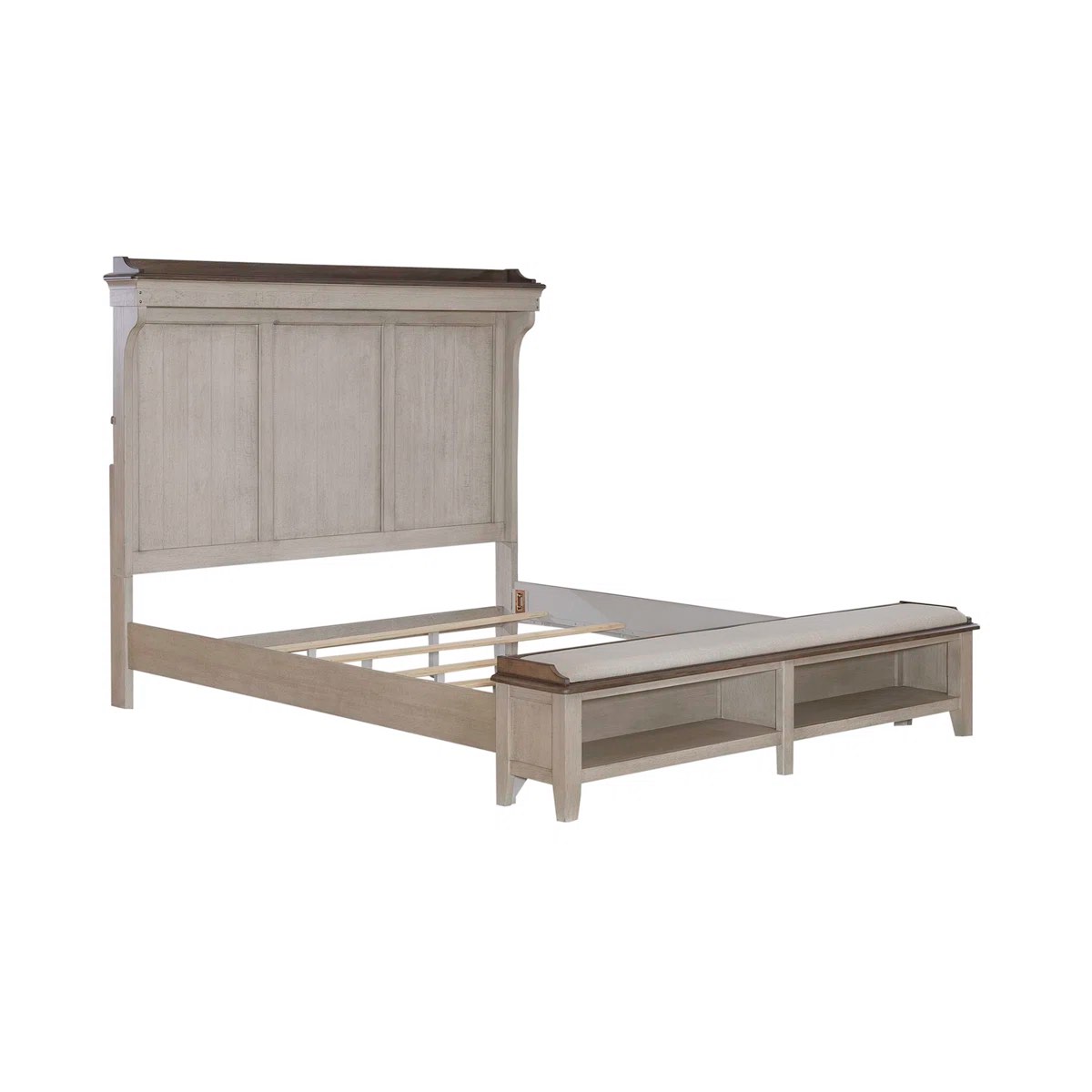 Cathleen Mantle Bed, Rails only