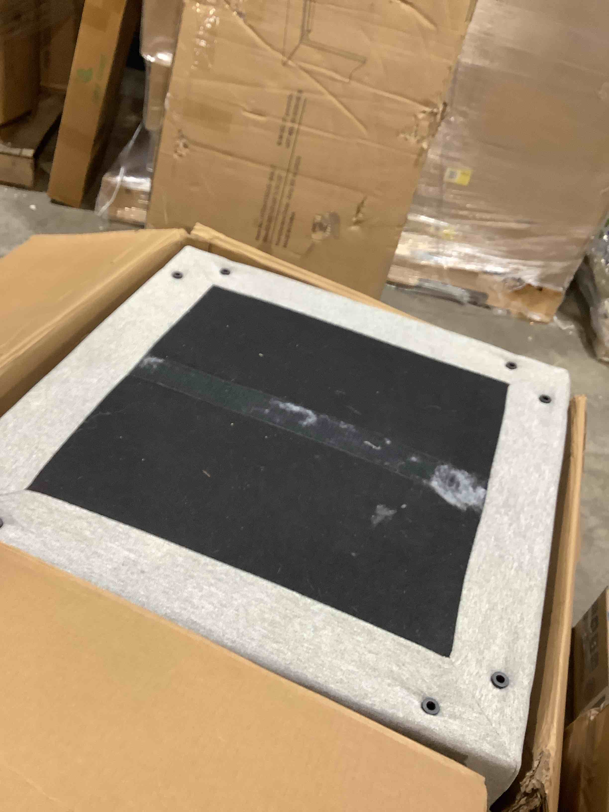 Condition photo showing Good Condition for Light grey modular sectional sofa Piece