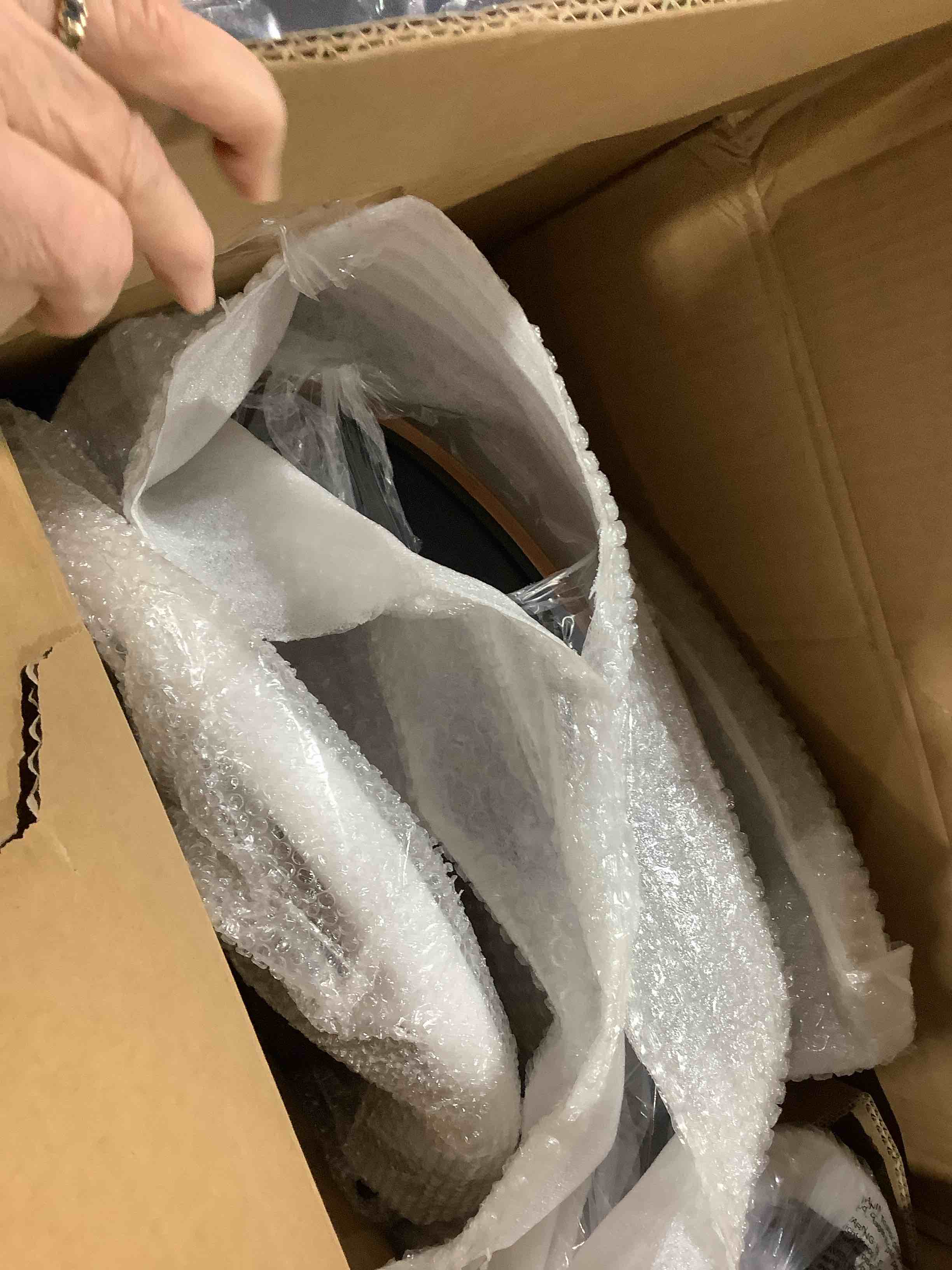 Condition photo showing Good Condition for Swival Adjustable Height Bar Stools pu leather counter stool