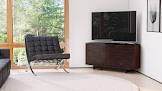 Condition photo showing Good Condition for BDI CORRIDOR MEDIA CONSOLE 8175 CWL chocolate stain walnut