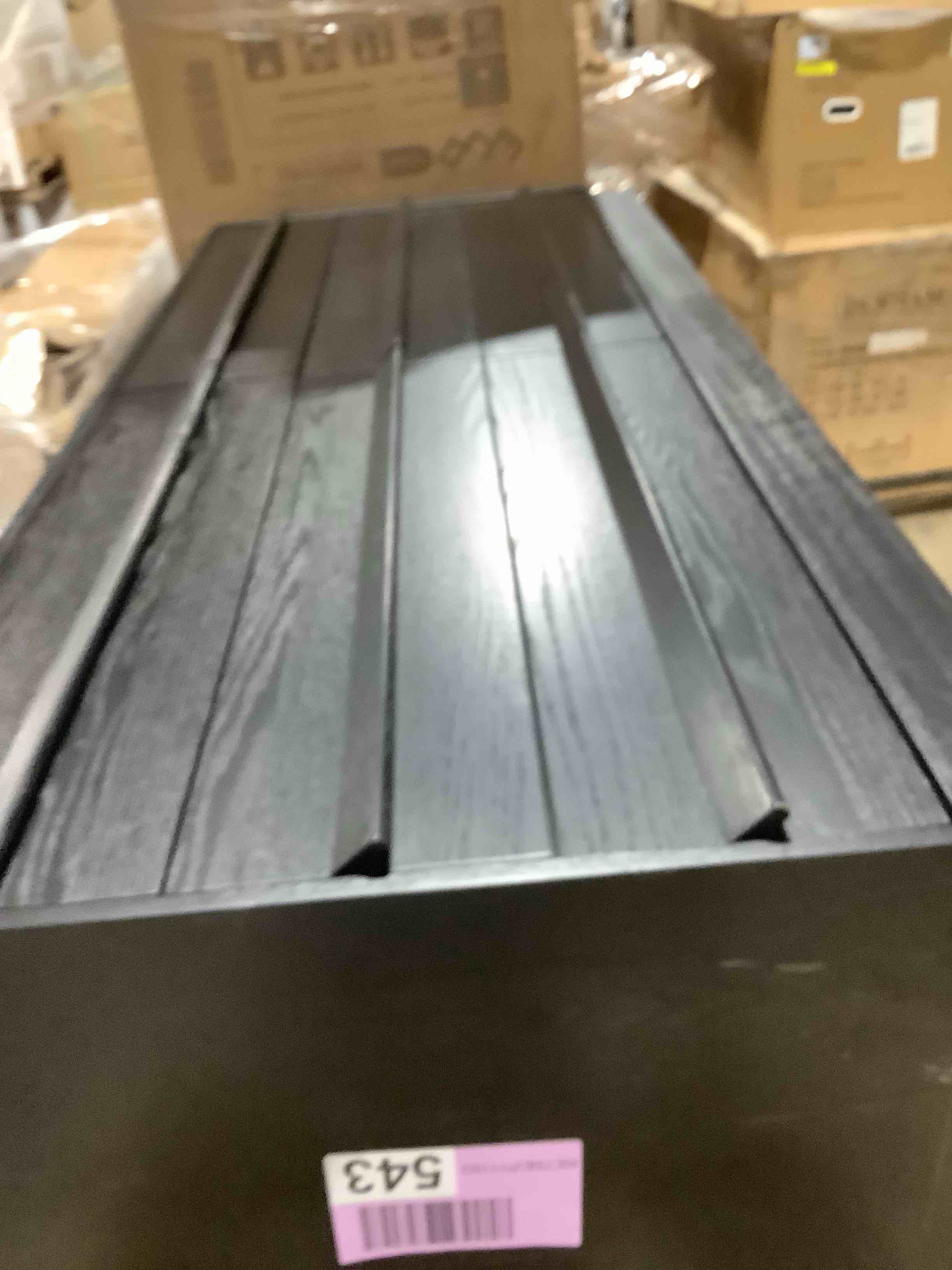 Condition photo showing Good Condition for Sauger 6 Drawer 68"wide double dresser