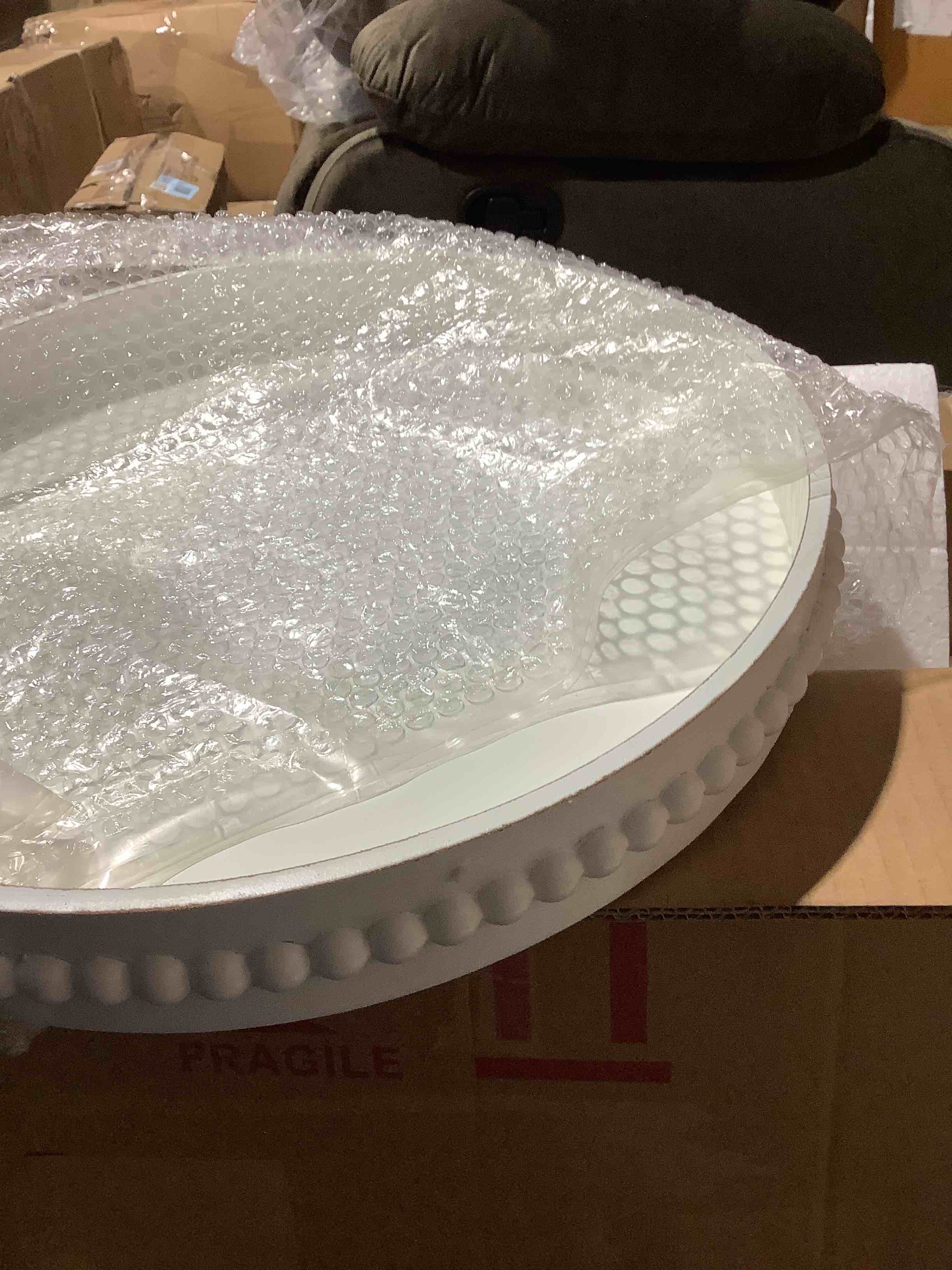 Condition photo showing New/Like New for Strahm 16 Inch white beaded tray