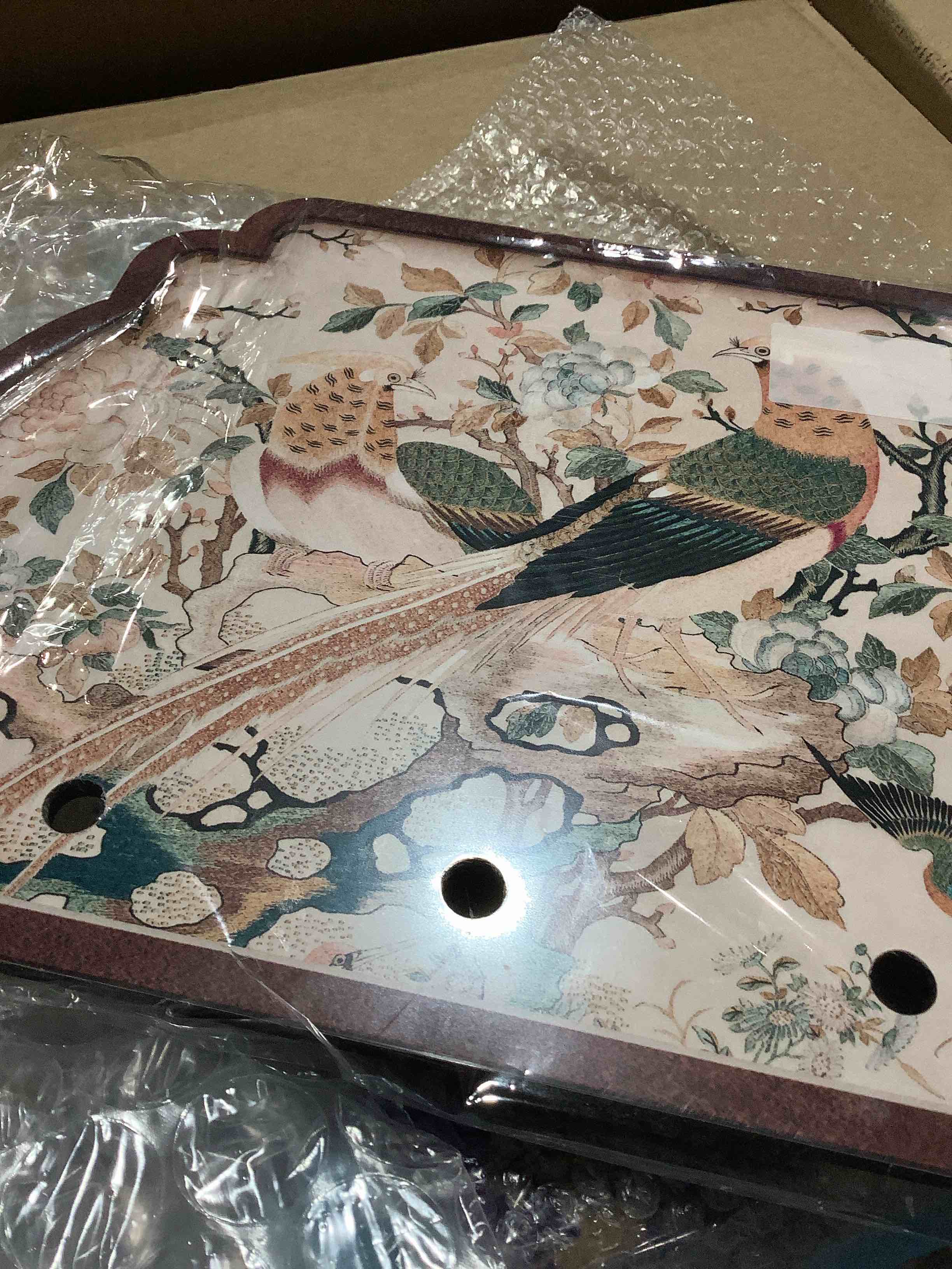 Condition photo showing New/Like New for Vintage Chic Wall Mounted Coat Rack with Hooks