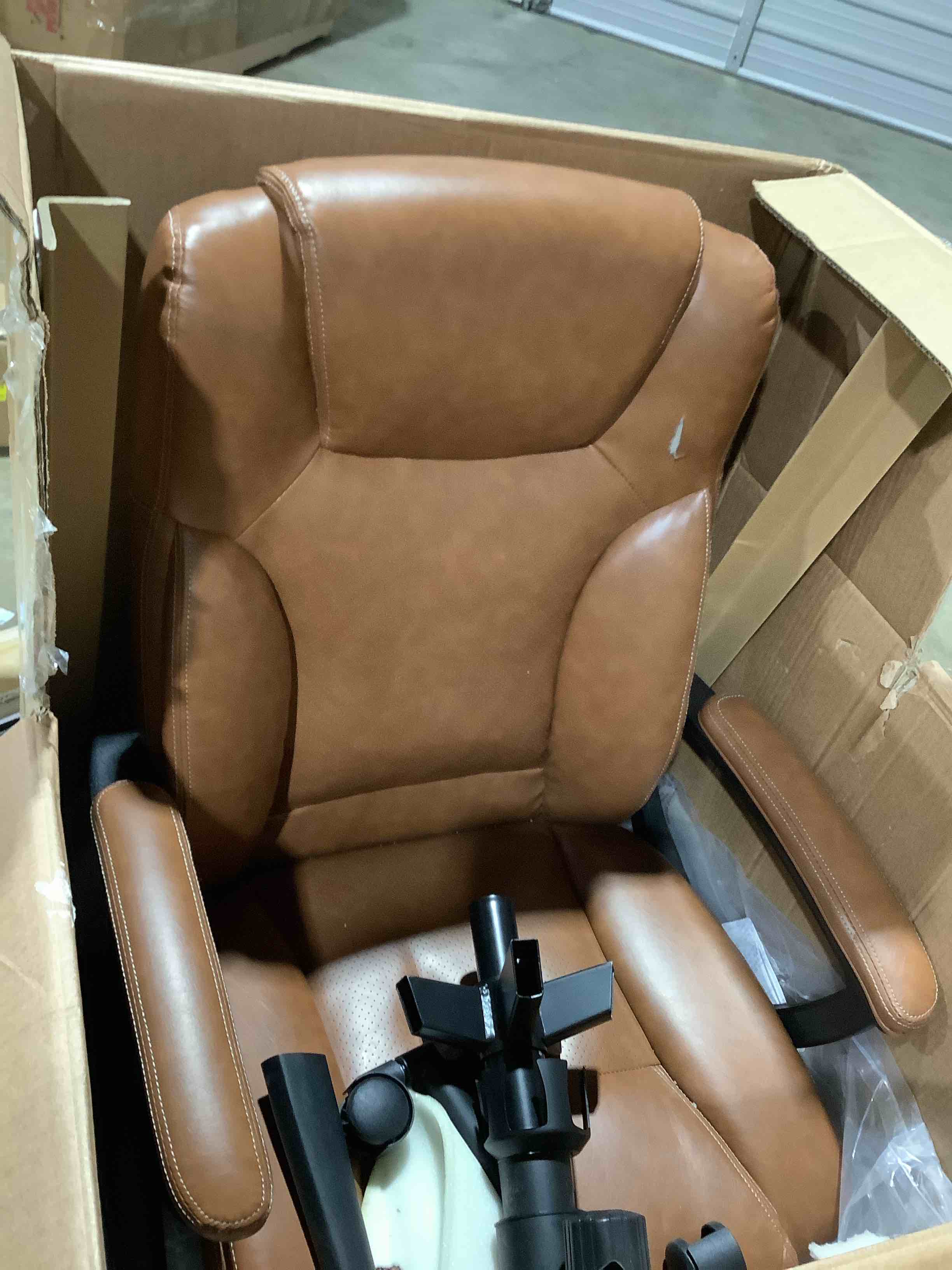 Condition photo showing Good Condition for Acheron Julia Farmhouse 360 degree Swivel Office Chair with adjustable height