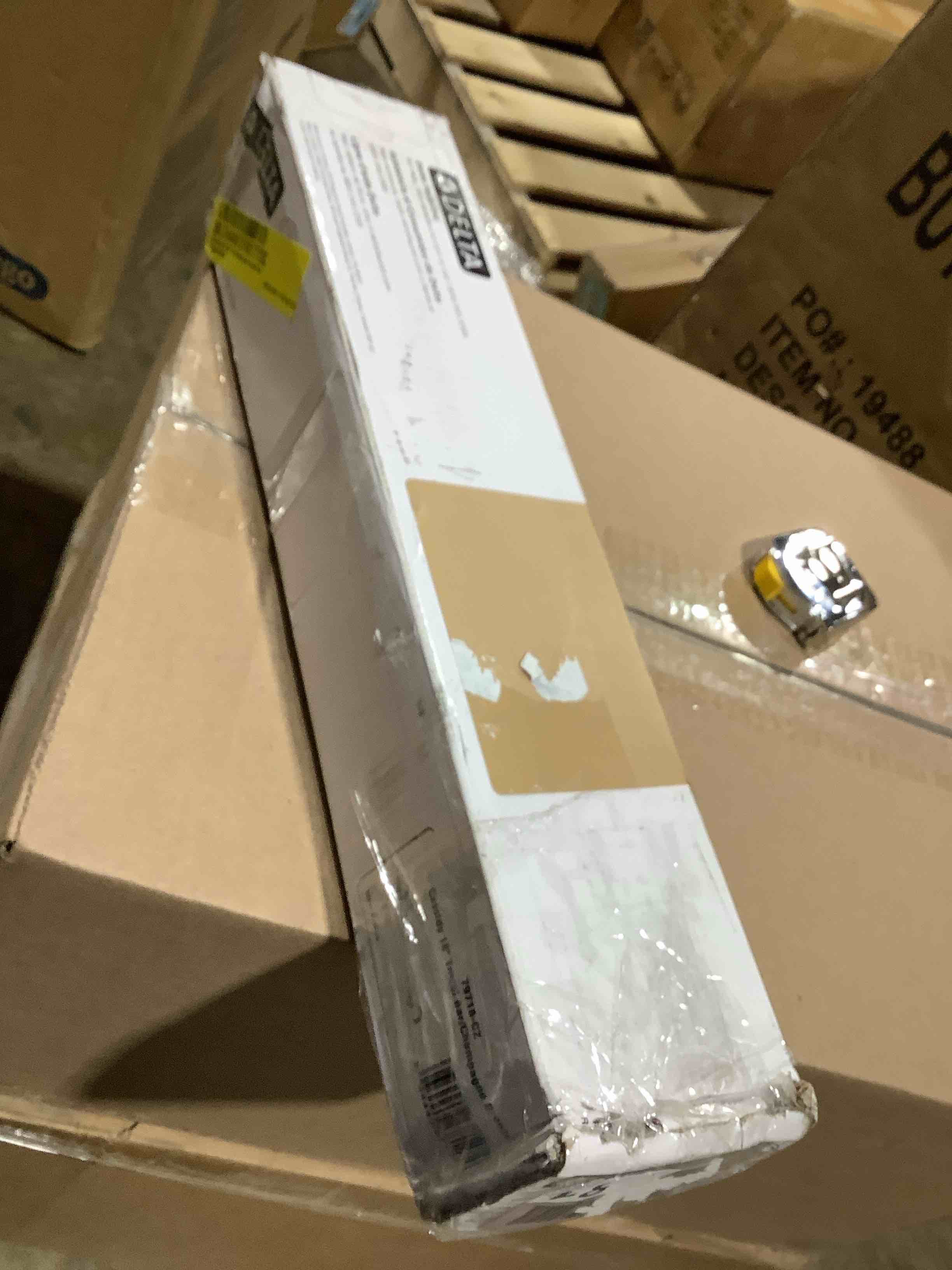 Condition photo showing New/Like New for Delta Cassidy 18  Towel Bar  Champagne Bronze