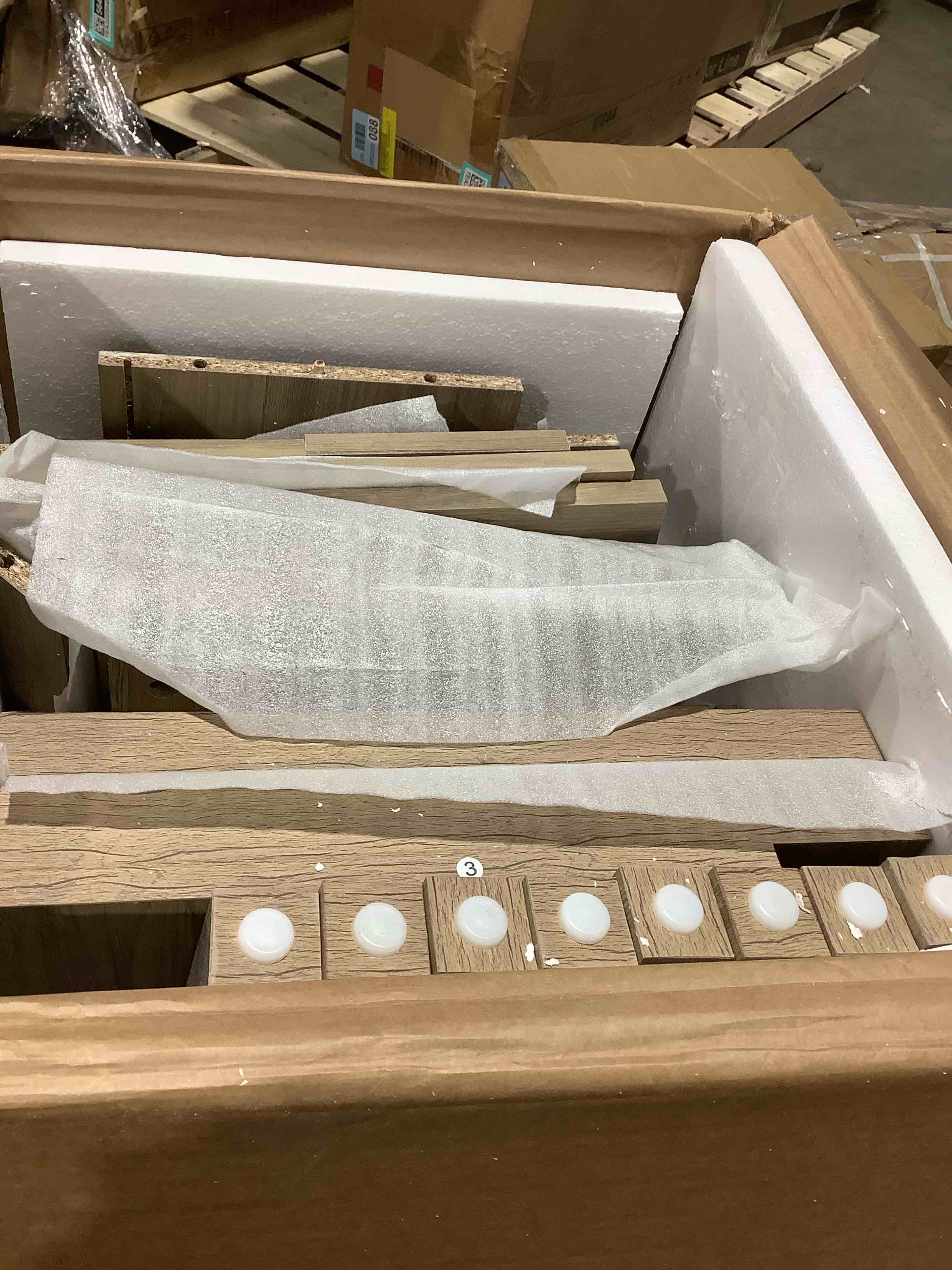 Condition photo showing Good Condition for Attila 25 inch two drawer nightstand, 2 nightstands