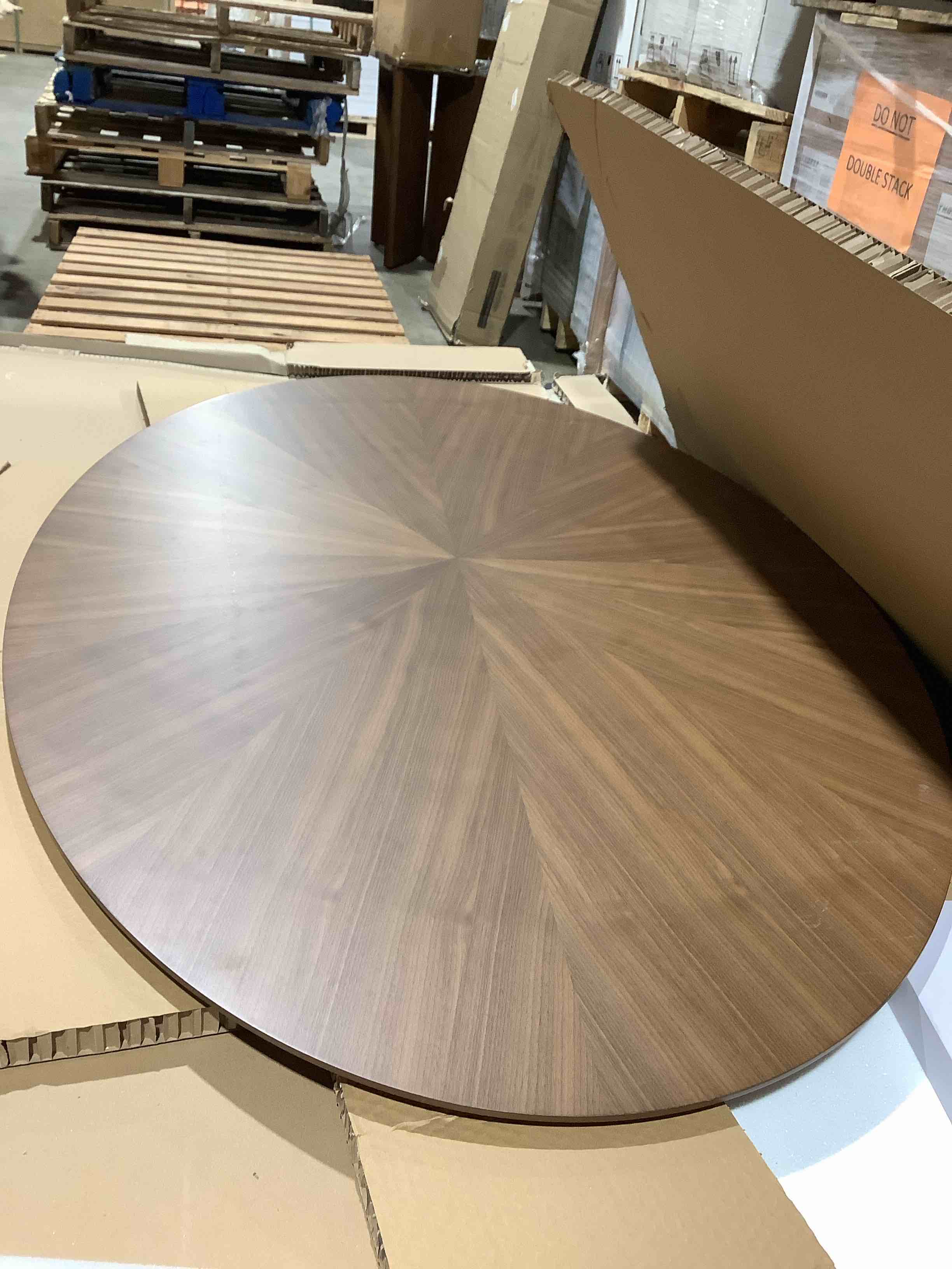 Condition photo showing Good Condition for Fenway Oak oval dining table - top only