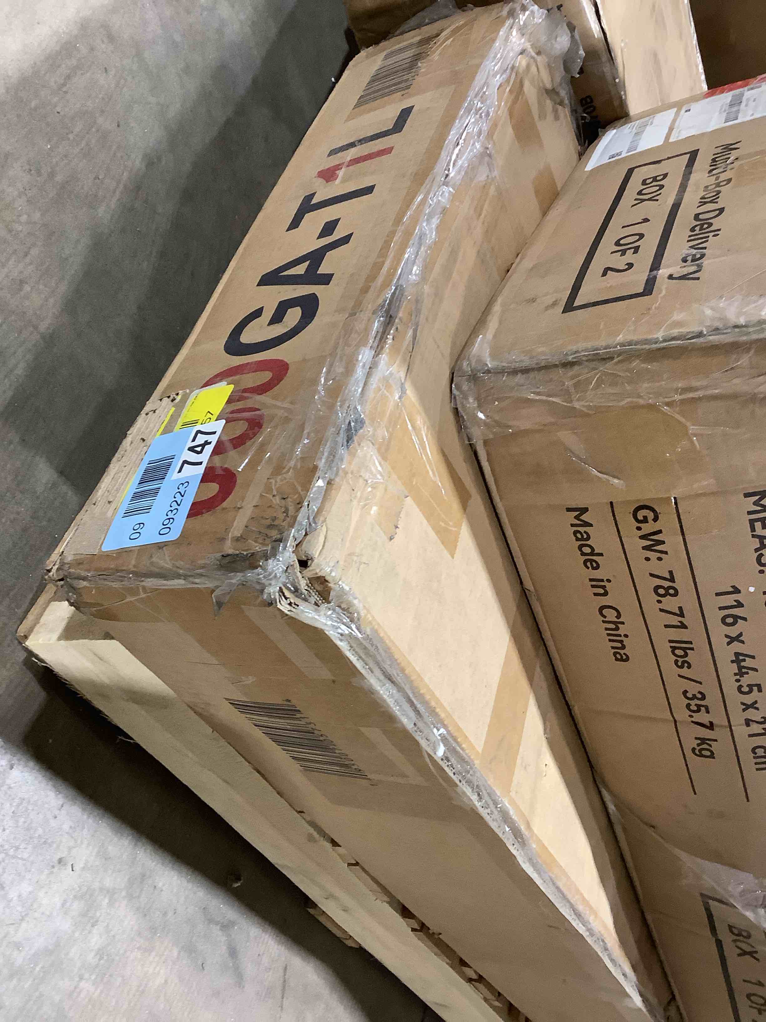 Condition photo showing Good Condition for Peterson 70" Wide Tv  stand 060ga-t1l