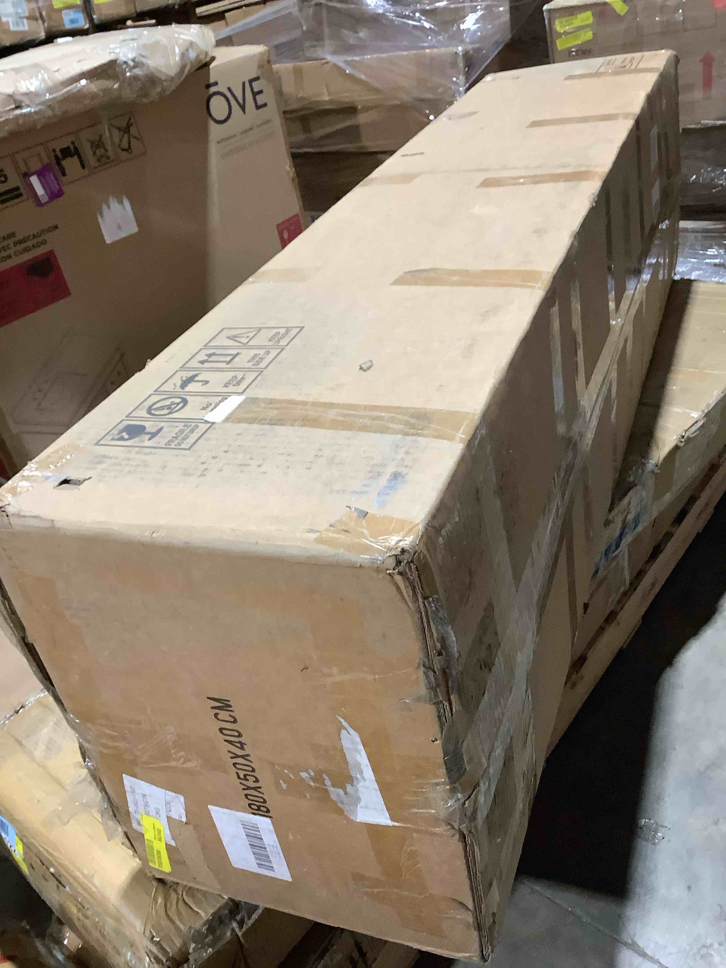 Condition photo showing Good Condition for 114.2" Lydian Combination TV Cabinet with Storage 