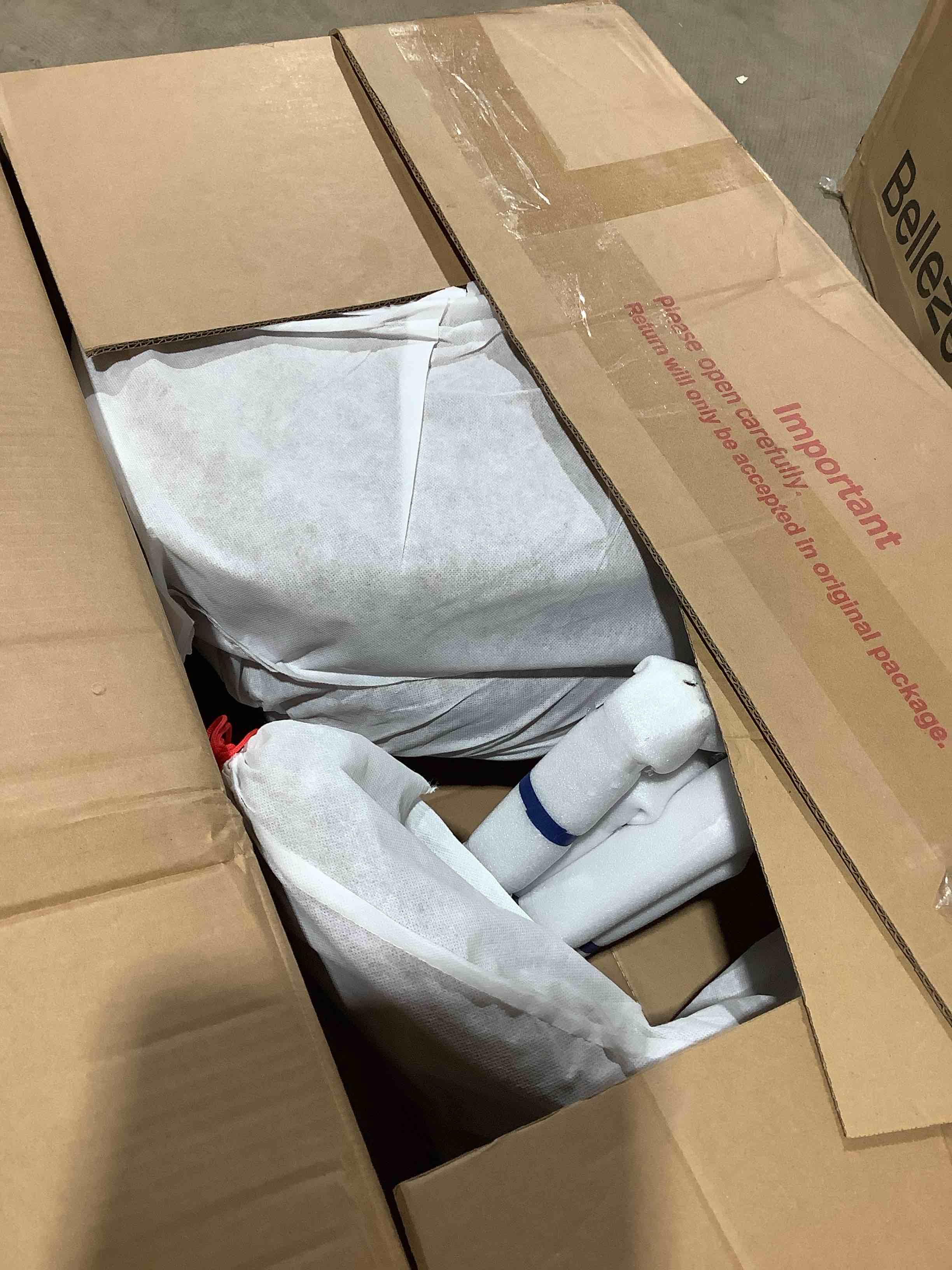 Condition photo showing Good Condition for 28" Boucle upholstered, metal counter stools brown, set of2