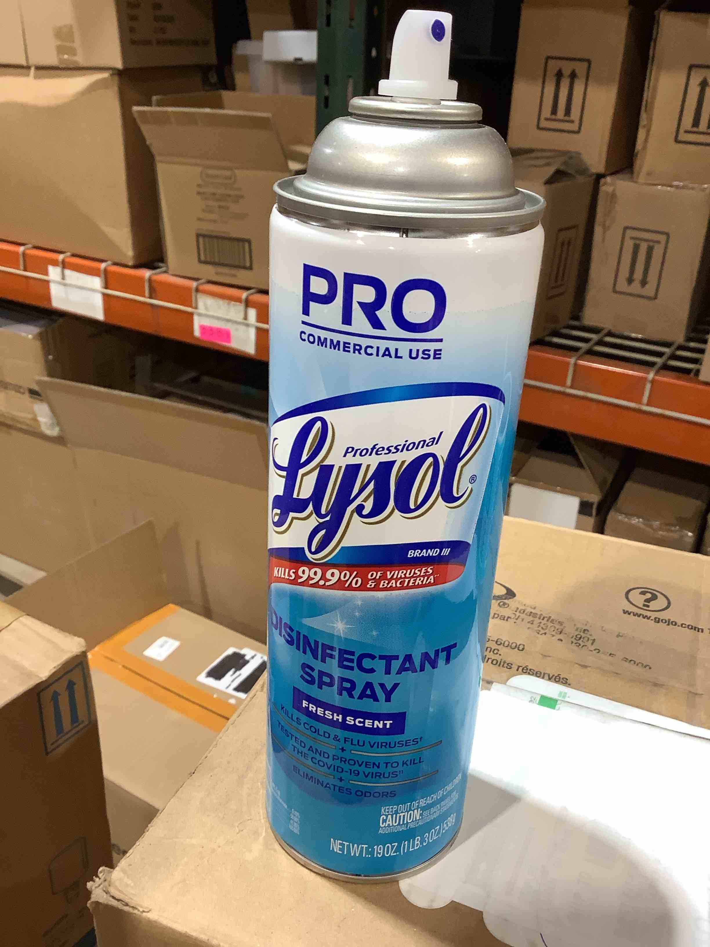 Condition photo showing Good Condition for Lysol Fresh Scent Disinfectant 3 pack