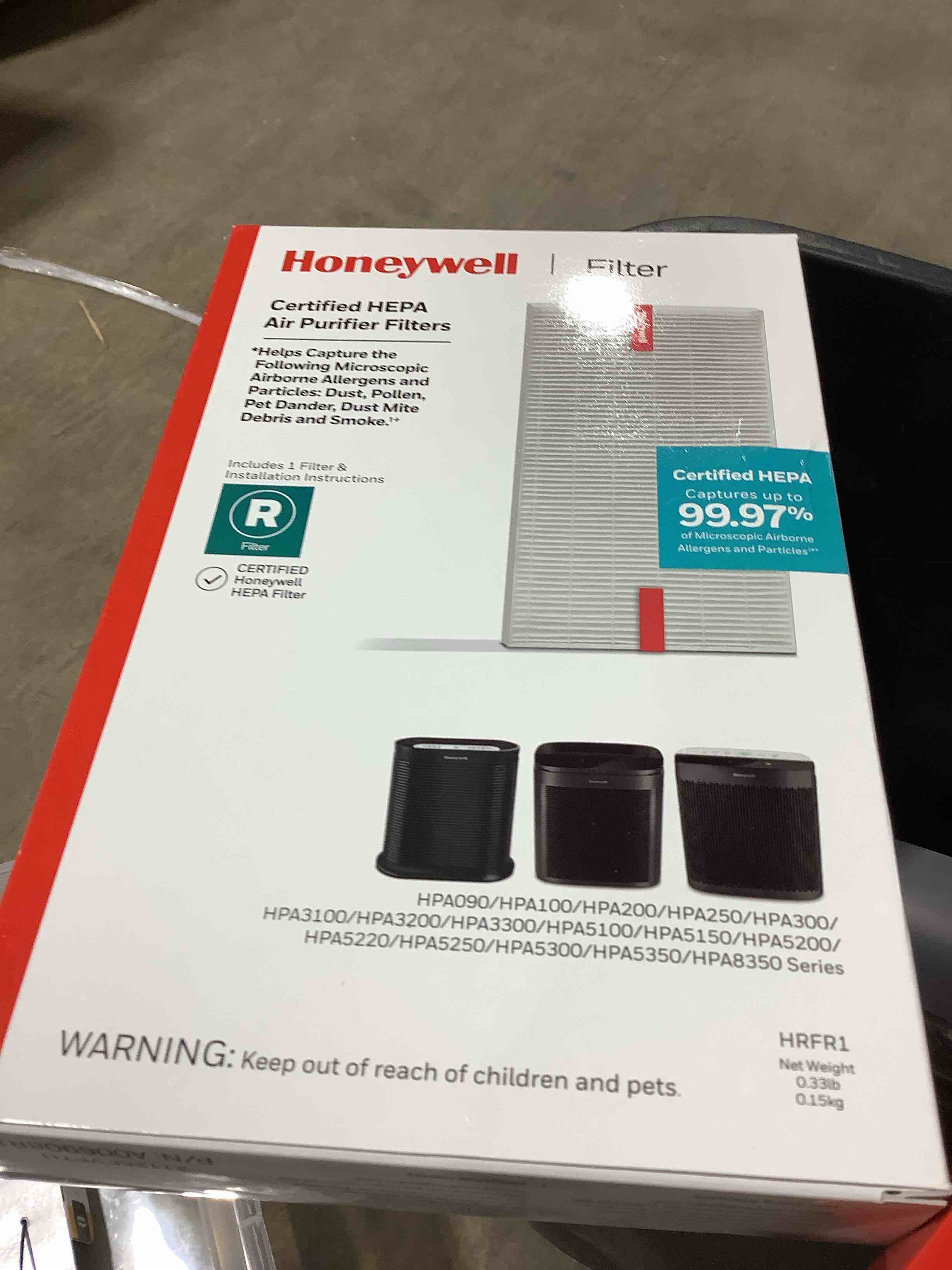Condition photo showing New/Like New for Honeywell Air Purifier Replacement Filter  HRF-R1  R HEPA Filter  1 Pack