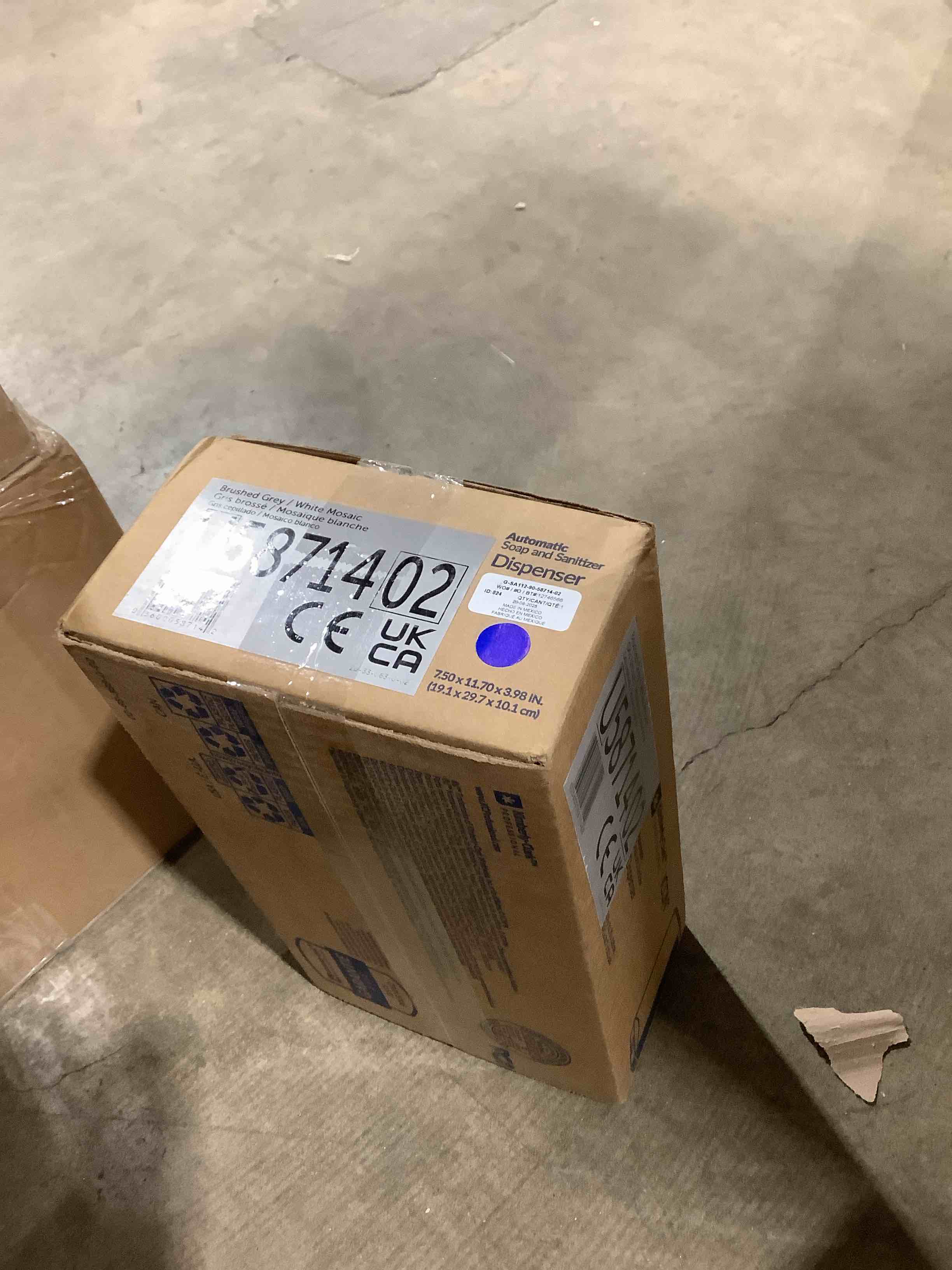 Condition photo showing New/Like New for Kimberly-Clark KCC58714 Automatic Soap & Sanitizer Dispenser  White Mosaic