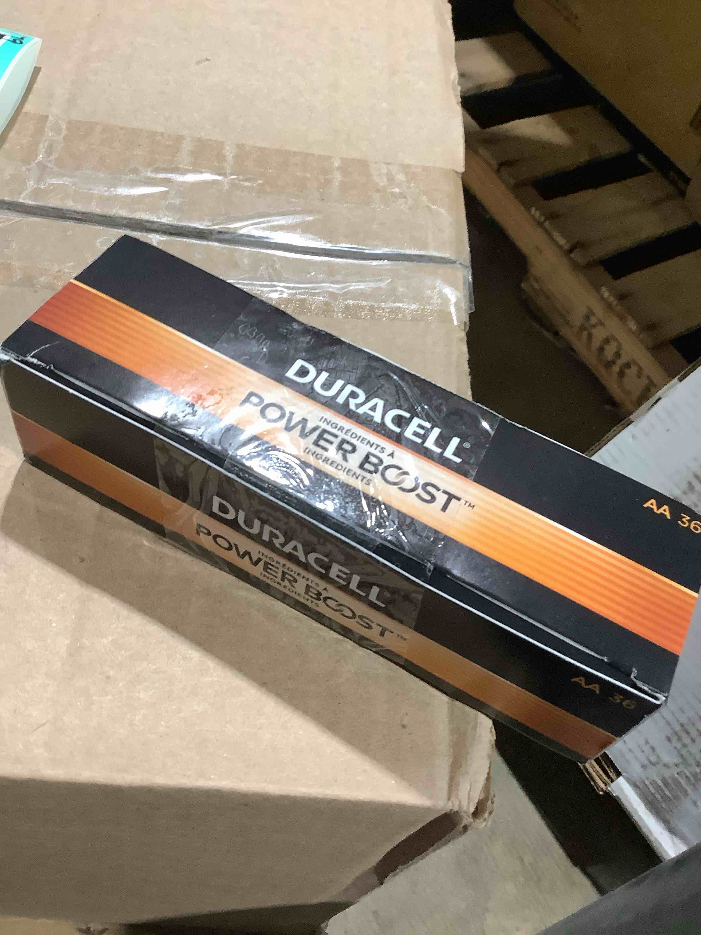 Condition photo showing New/Like New for CopperTop Alkaline AA Batteries 36/Pack, in office
