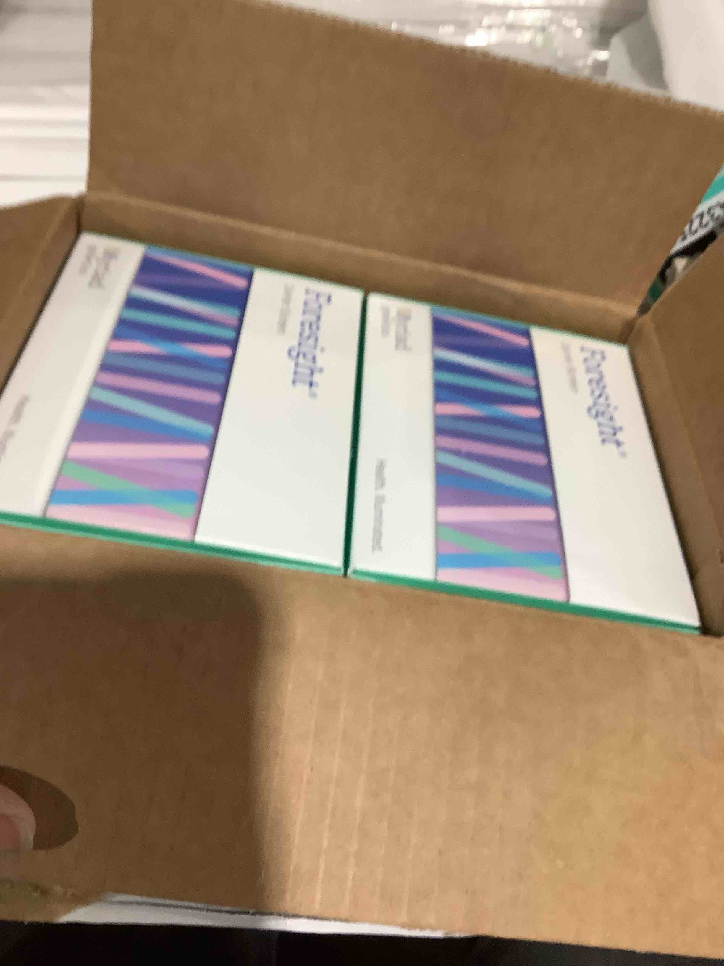 Condition photo showing New/Like New for foresight carrier screen myriad genetics, screening, 8 ct