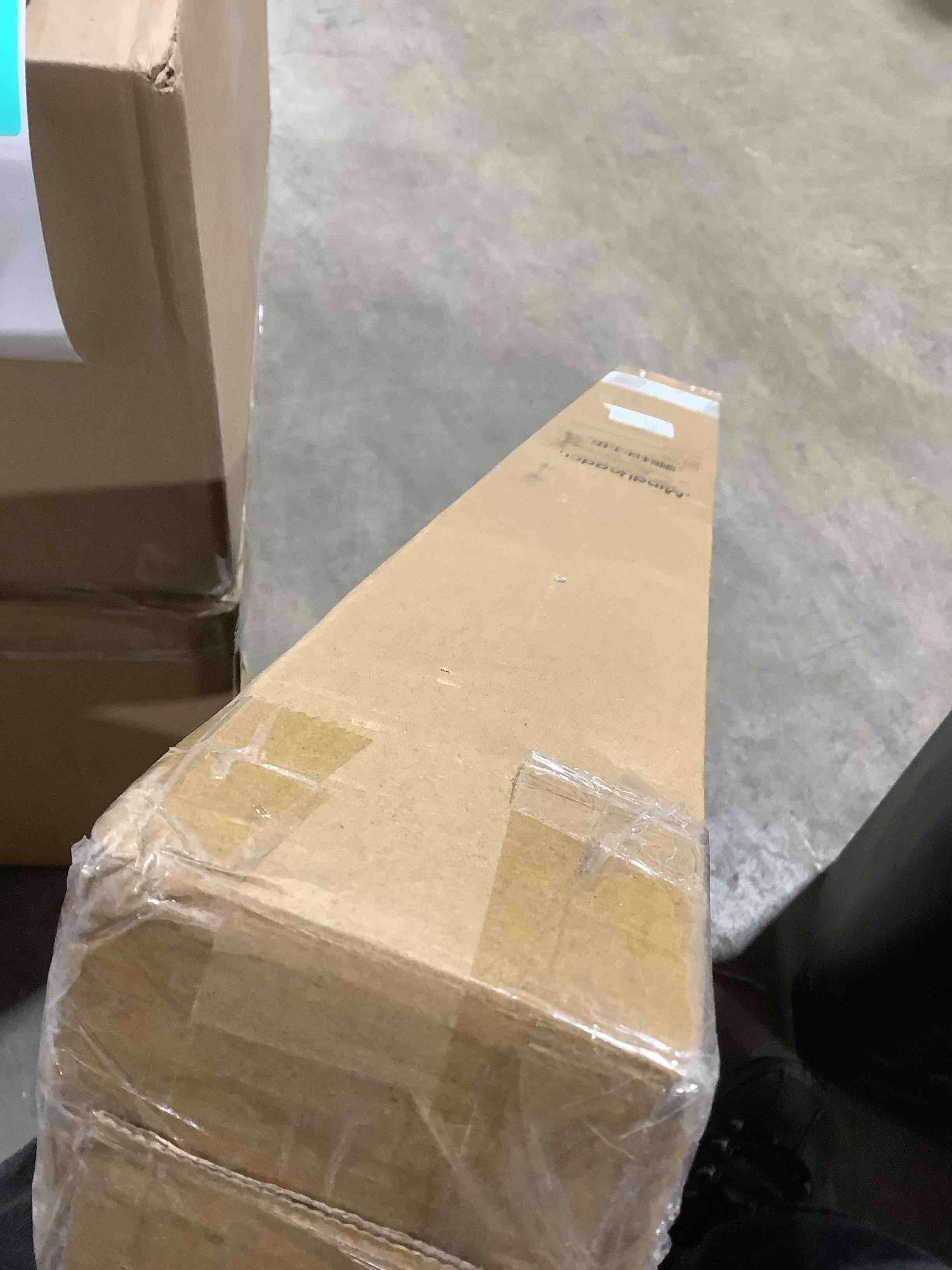 Condition photo showing New/Like New for Mind Reader Office Chair Mat for Hardwood Floors, Under Desk Floor Protector, Rolling, PVC, 47"L x 35.25"W x 0.125"H, Clear