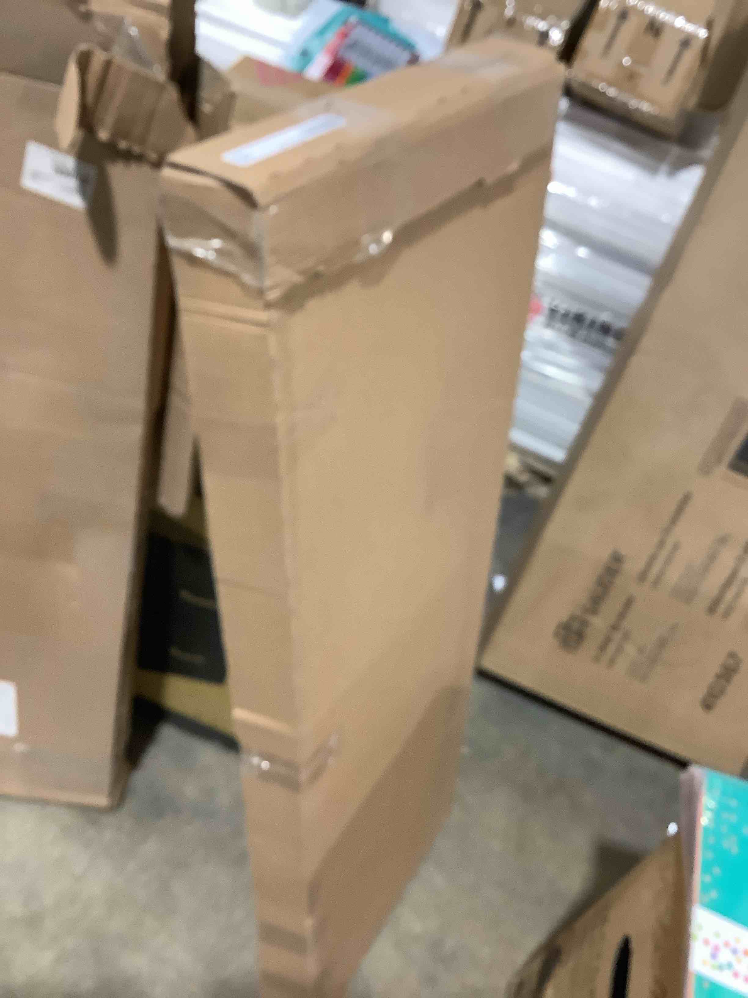 Condition photo showing Good Condition for Silver metal snap frame pedestal floor stand 11 inch wide by 17 inch high