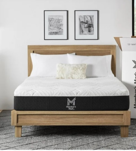 Member's Mark Hotel Premier Memory Foam Mattress, Available in Medium, Firm, and Ultra Plush Full