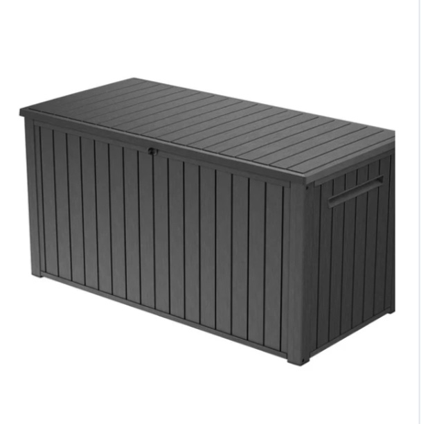 Keter 170 Gal. Resin Deck Box Large Indoor/Outdoor Storage