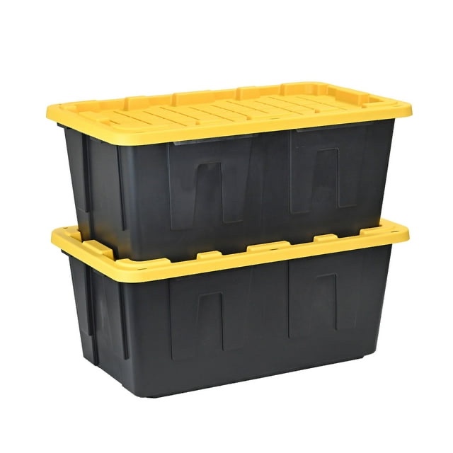 Members Mark 27 Gallon Heavy Duty Storage Tote with Snap Fit Lid