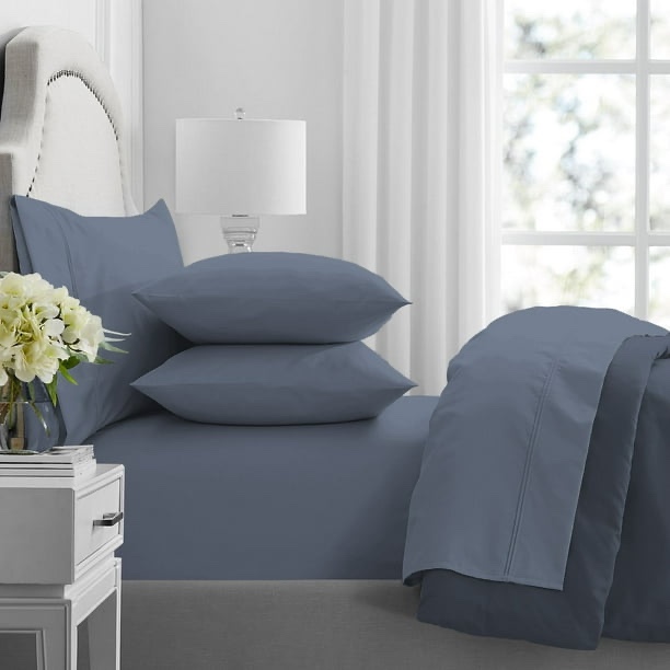 member’s mark hotel premier collection 700-thread-count solid egyptian cotton sheet set, assorted sizes