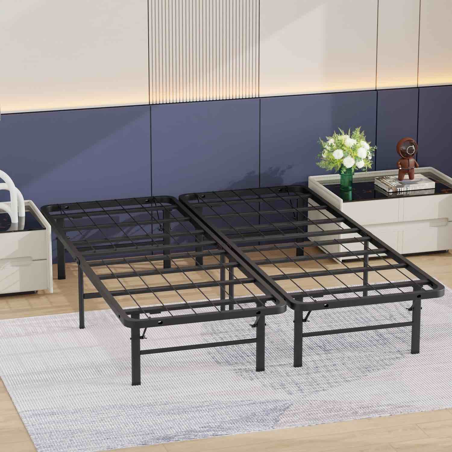 14-inch QUEEN size folding bed base 
