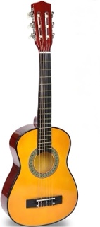 30" Wood Guitar for Kids/Girls/Boys/Beginners (Wood)