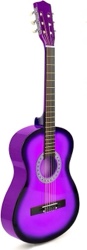 30" Wood Classical Guitar for Kids/Girls/Boys/Beginners (Purple Gradient)