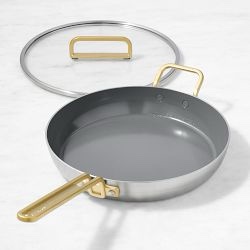  GREEN PAN STANLEY TUCCIT™ CERAMIC NONSTICK 13" FRYPAN WITH LID 