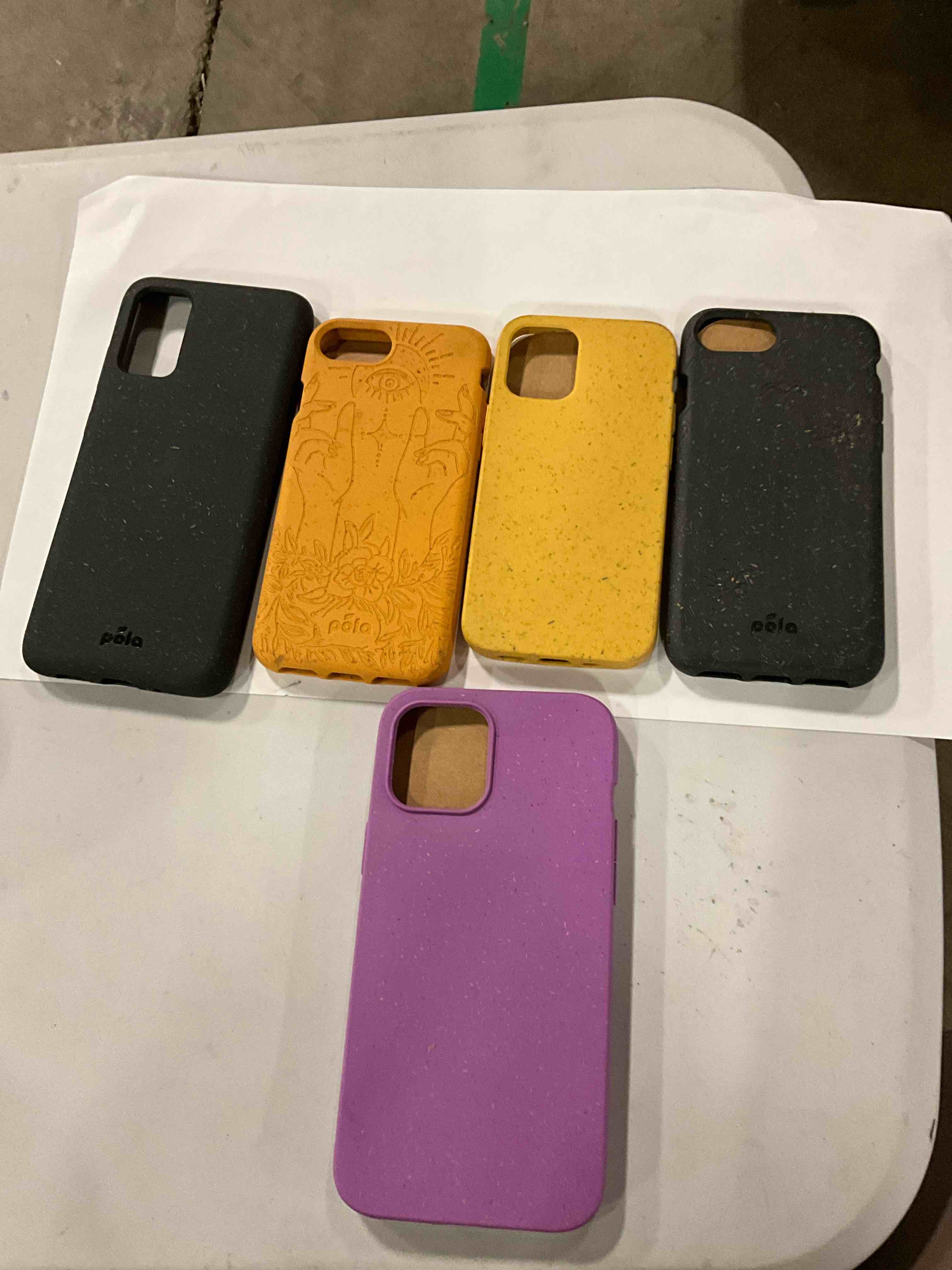 Assorted Box Lot of phone cases For : iPhone 6/6s/7/8/SE, Samsung S20, iPhone 12 mini, iPhone 66s/7/8, iPhone 12 Pro ( Colors Vary)