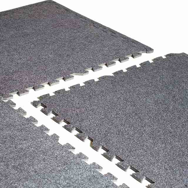 (Incomplete)CAP Barbell 24 Square' (6 Tiles) 24" x 24" Interlocking Carpet-Top Puzzle Mat